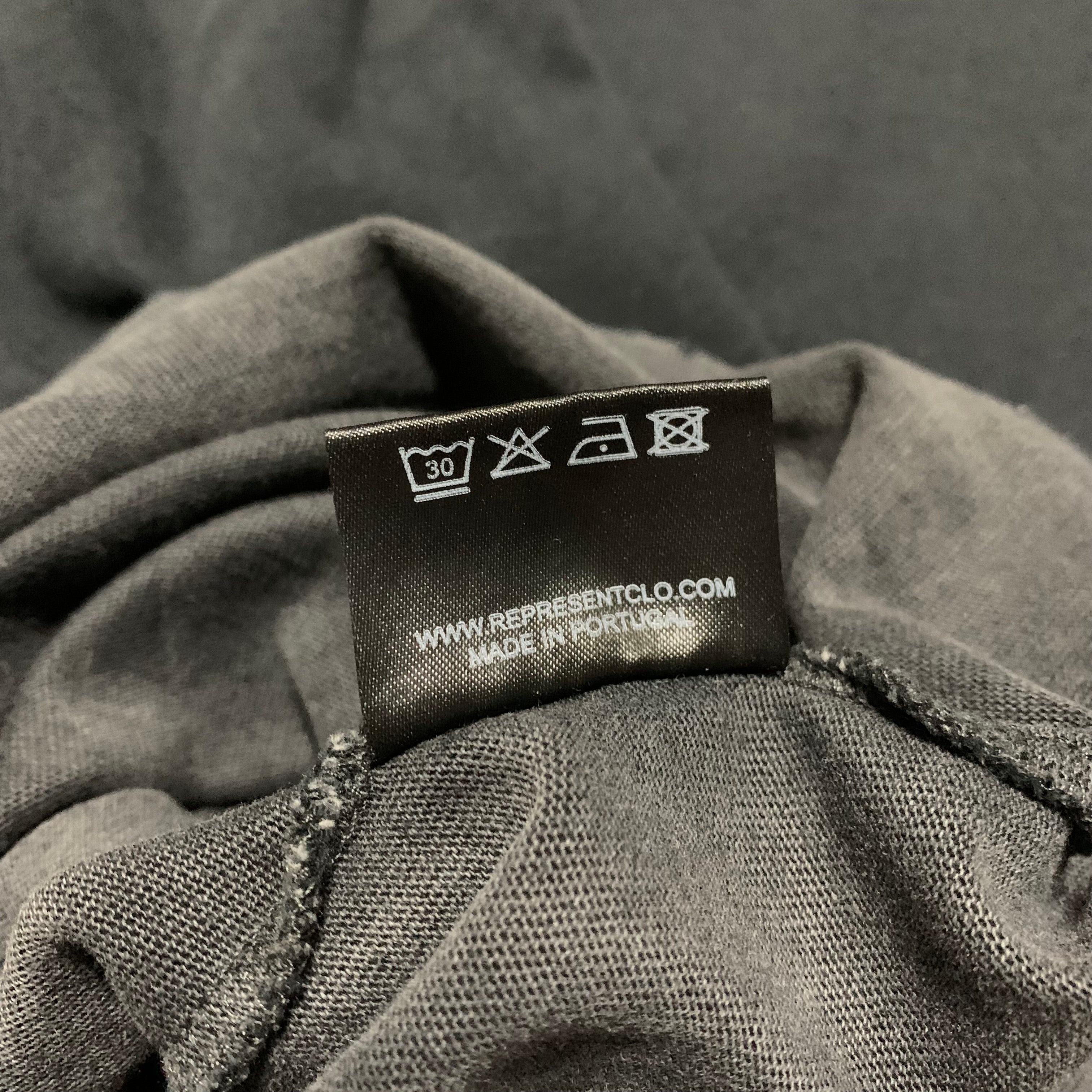 Represent XS British Thunder Vintage Black Tee