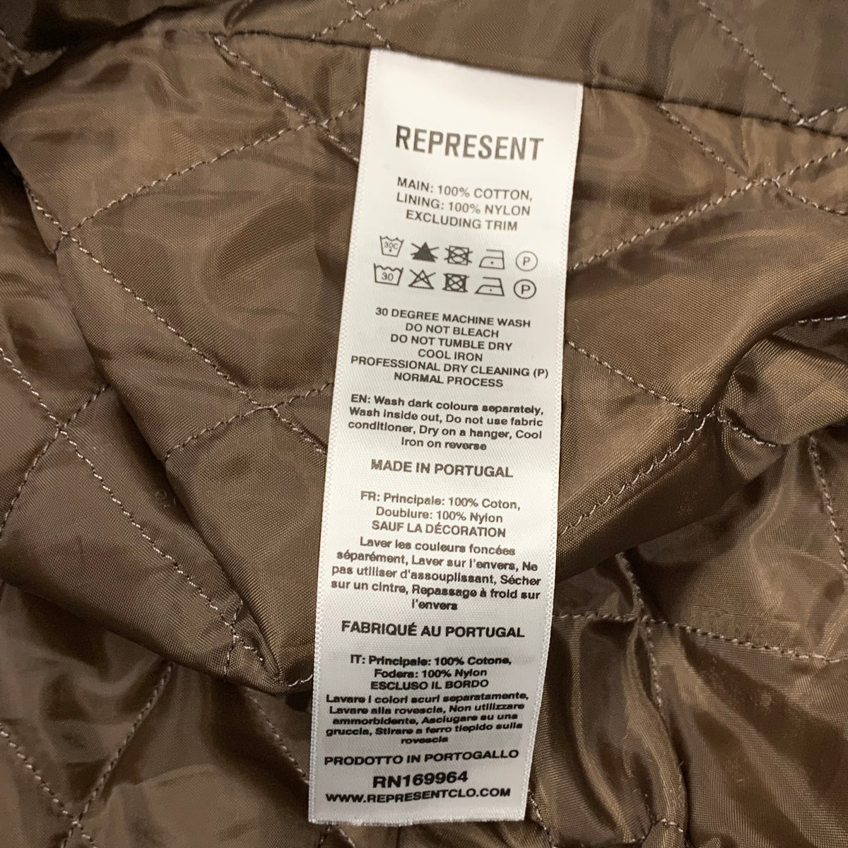 Represent Medium Jacket Realtree Camo Trucker Jacket