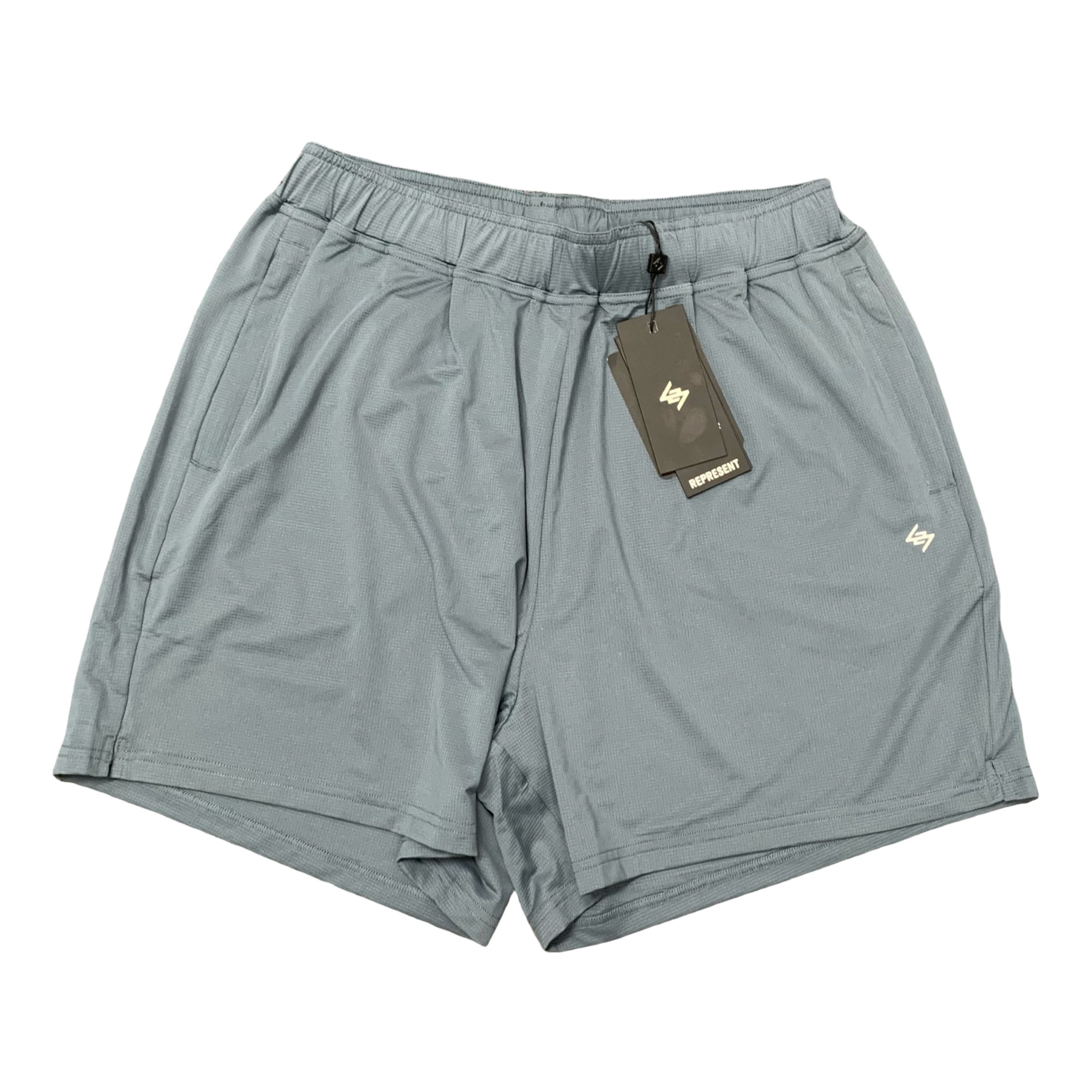Represent XL Shorts 247 DNA Mesh Dusky Navy Blue Bottoms