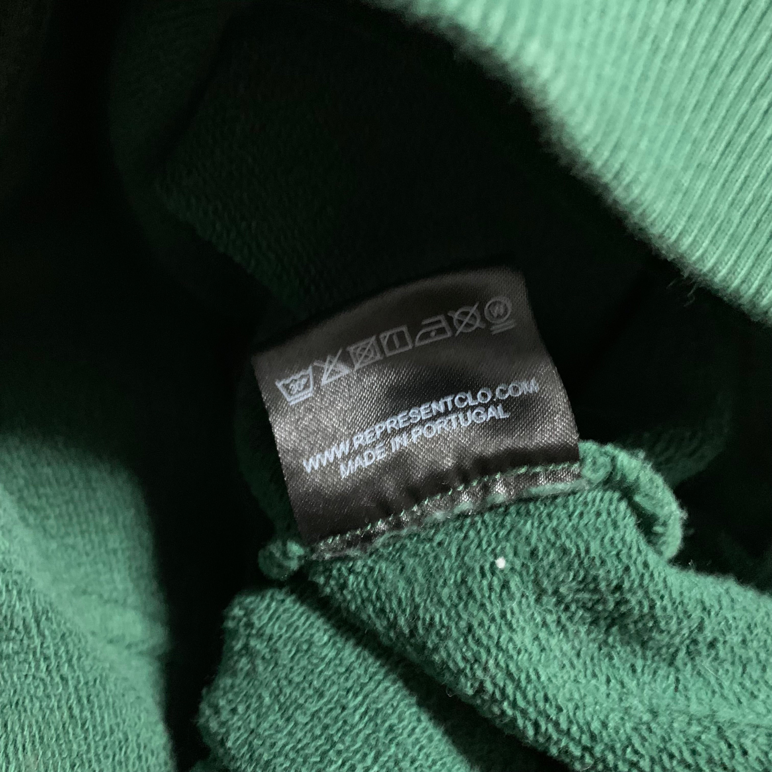 Represent Small Racing Team Green Hoodie