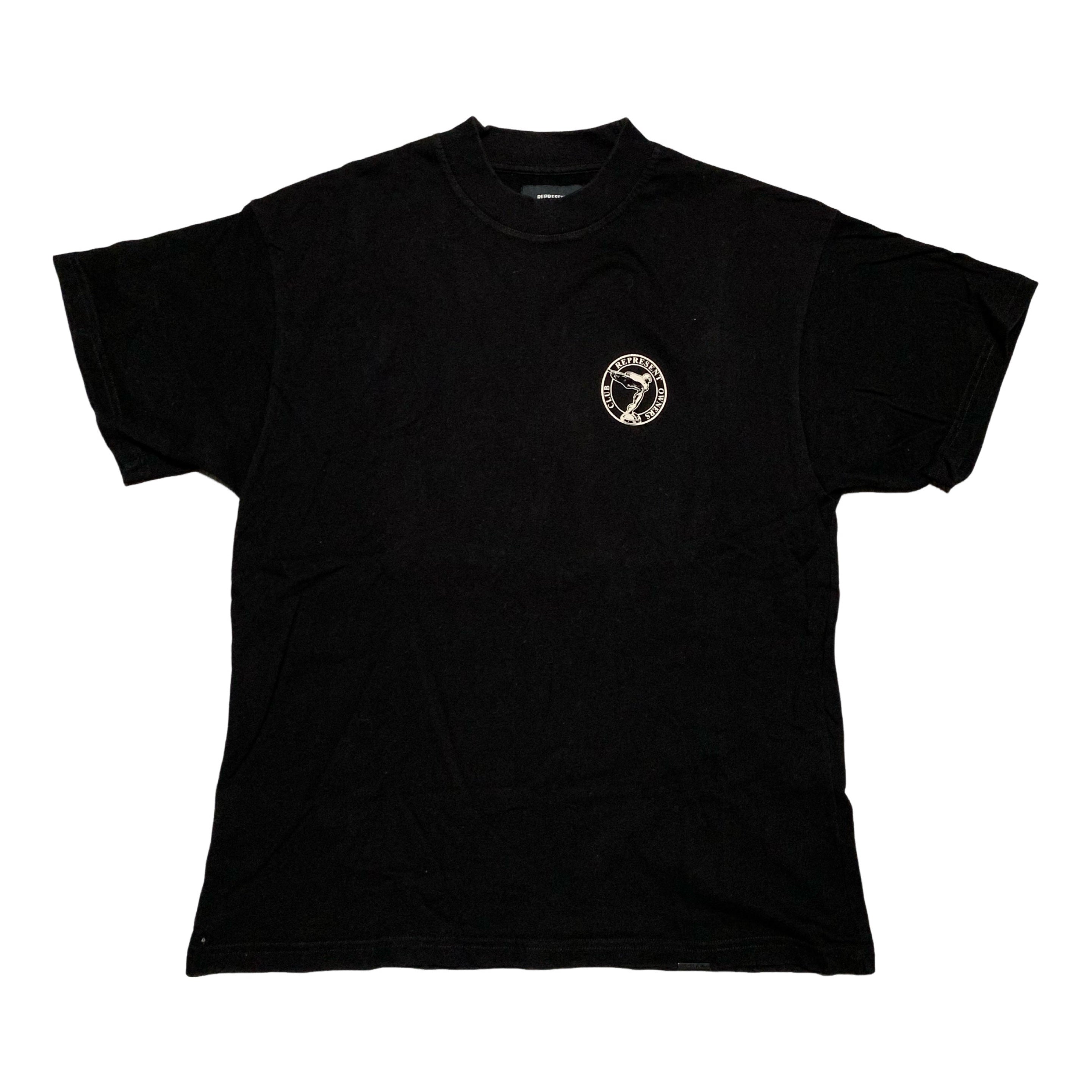 Represent Medium Owners Club Angel Jet Black Tee