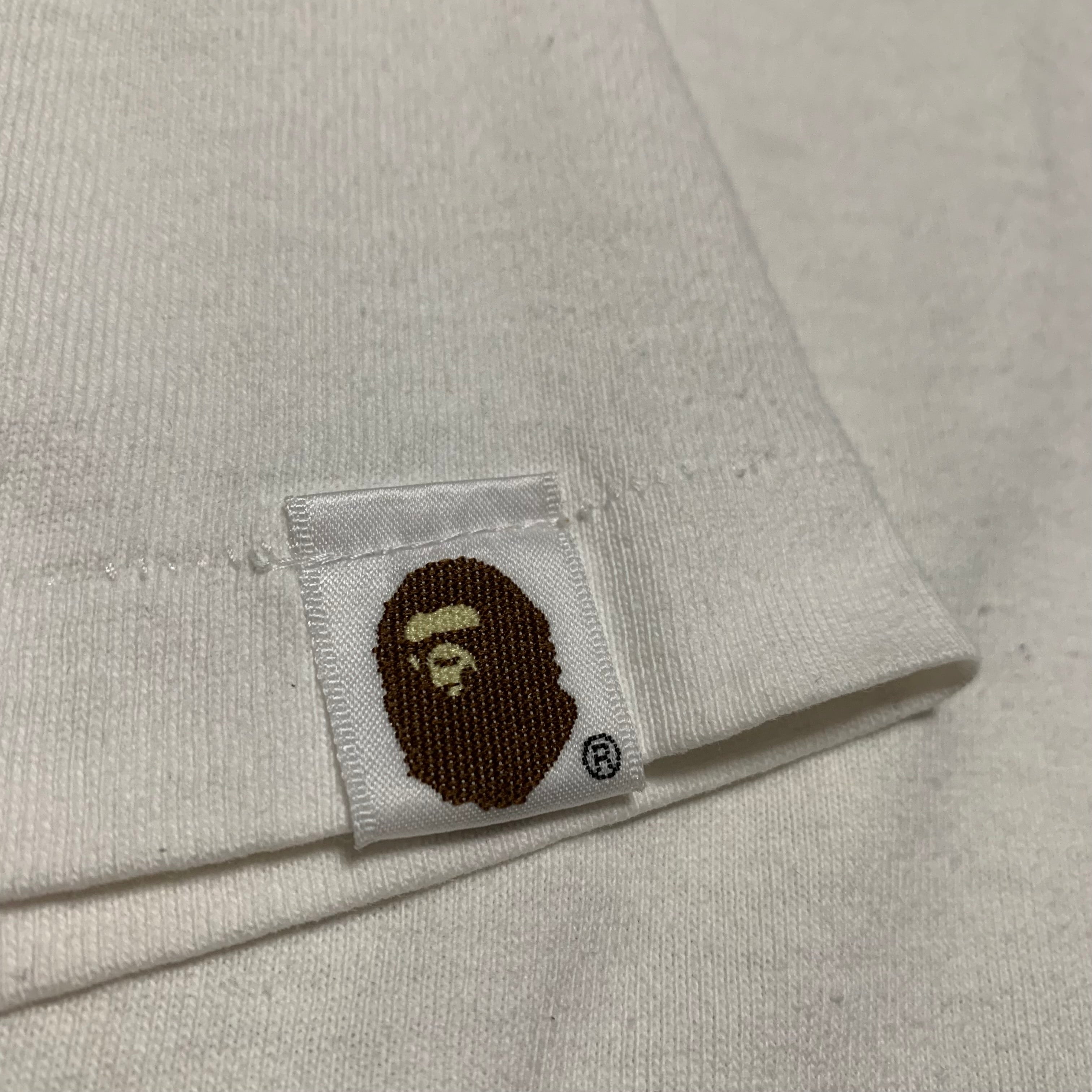 Bape Large Busy Works White Tee A Bathing Ape 2009