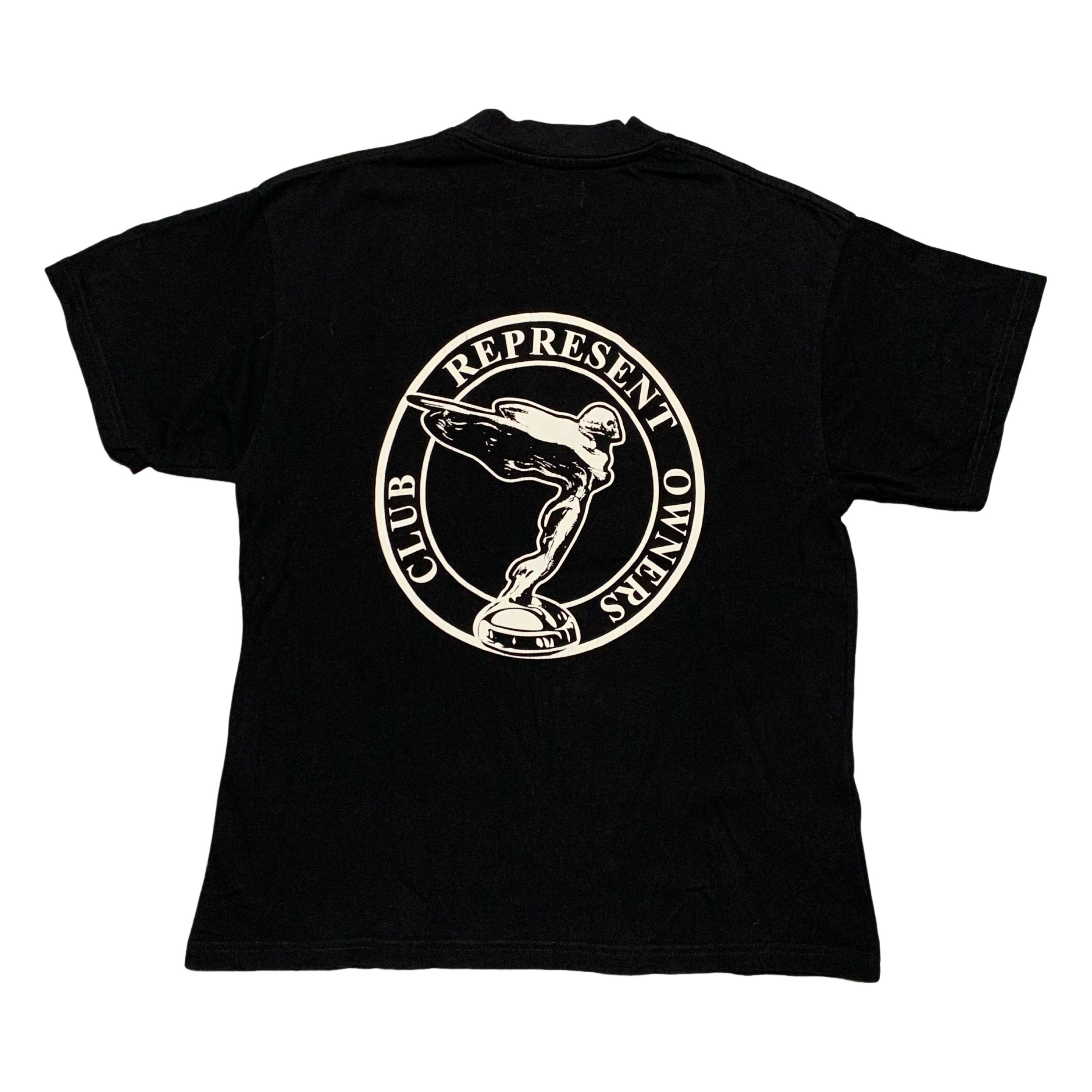 Represent Medium Owners Club Angel Jet Black Tee