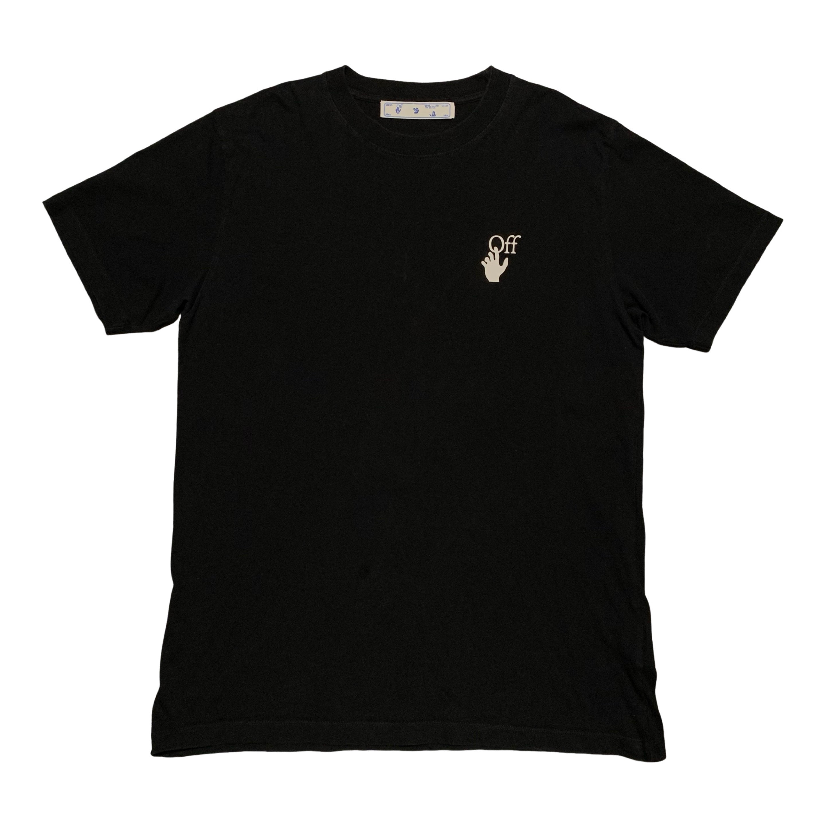 Off White Large Caravaggio Lute Black Tee Virgil Abloh