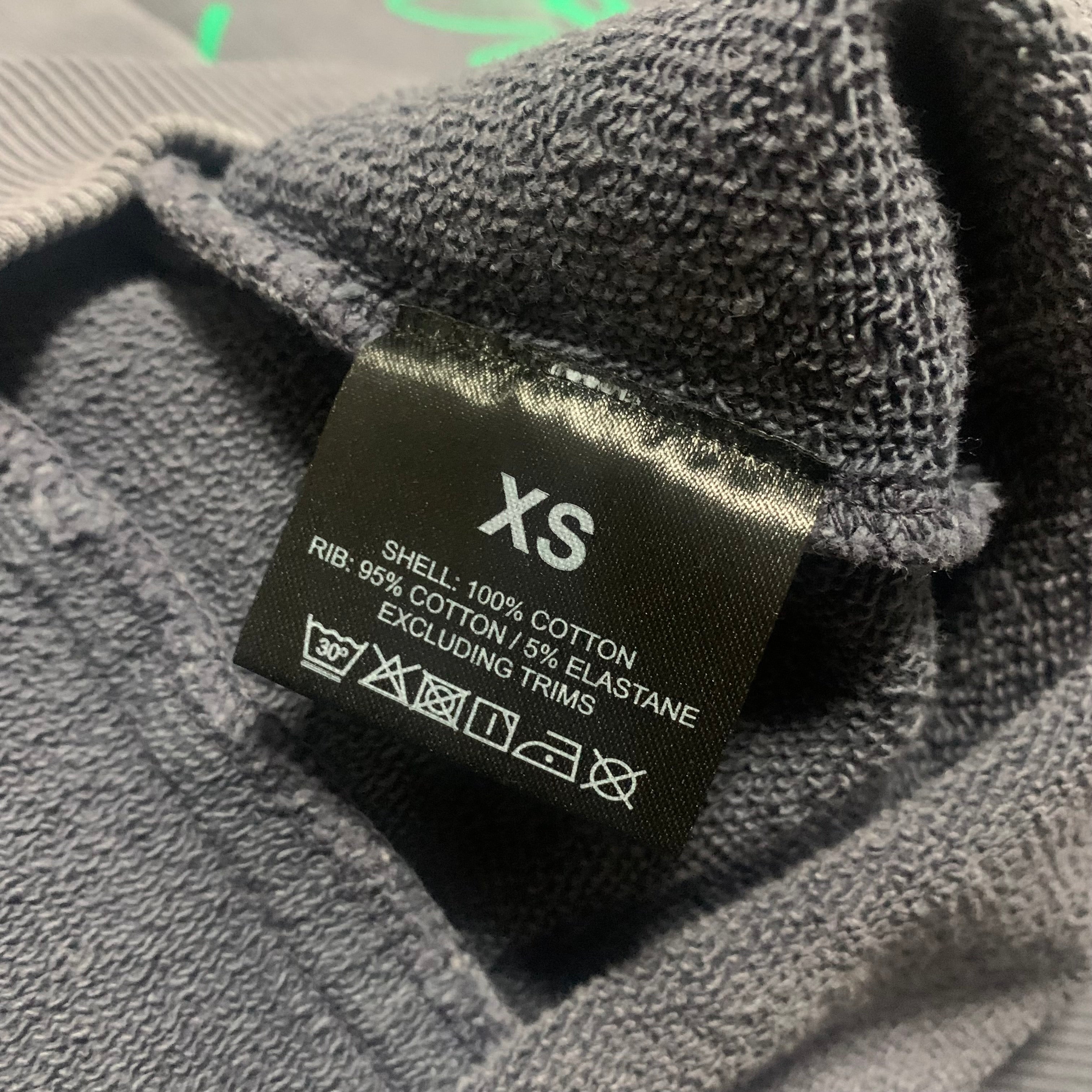 Represent XS Fall From Olympus Zip Hoodie Storm Grey