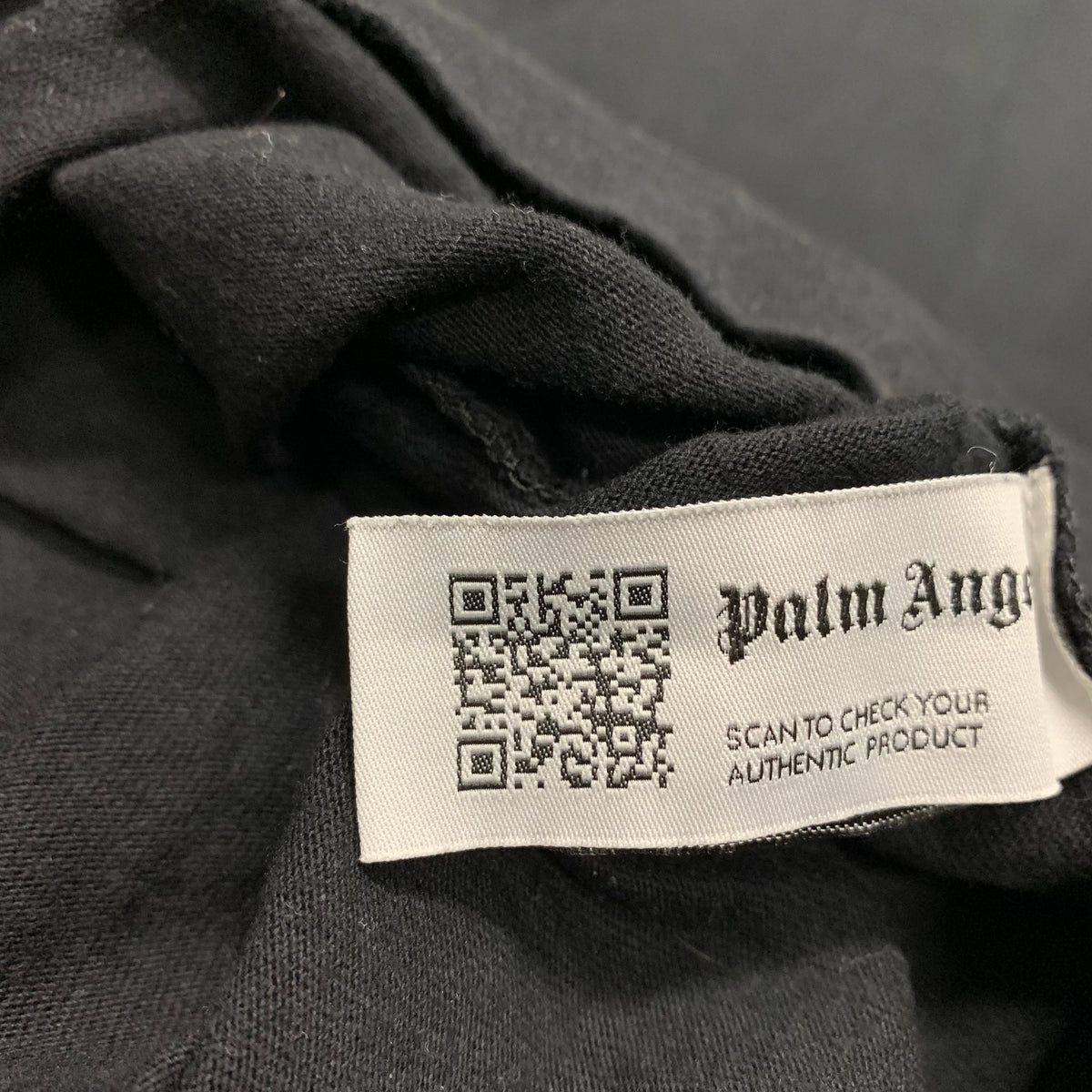 Palm Angels Medium Tee London Sprayed Black T-Shirt