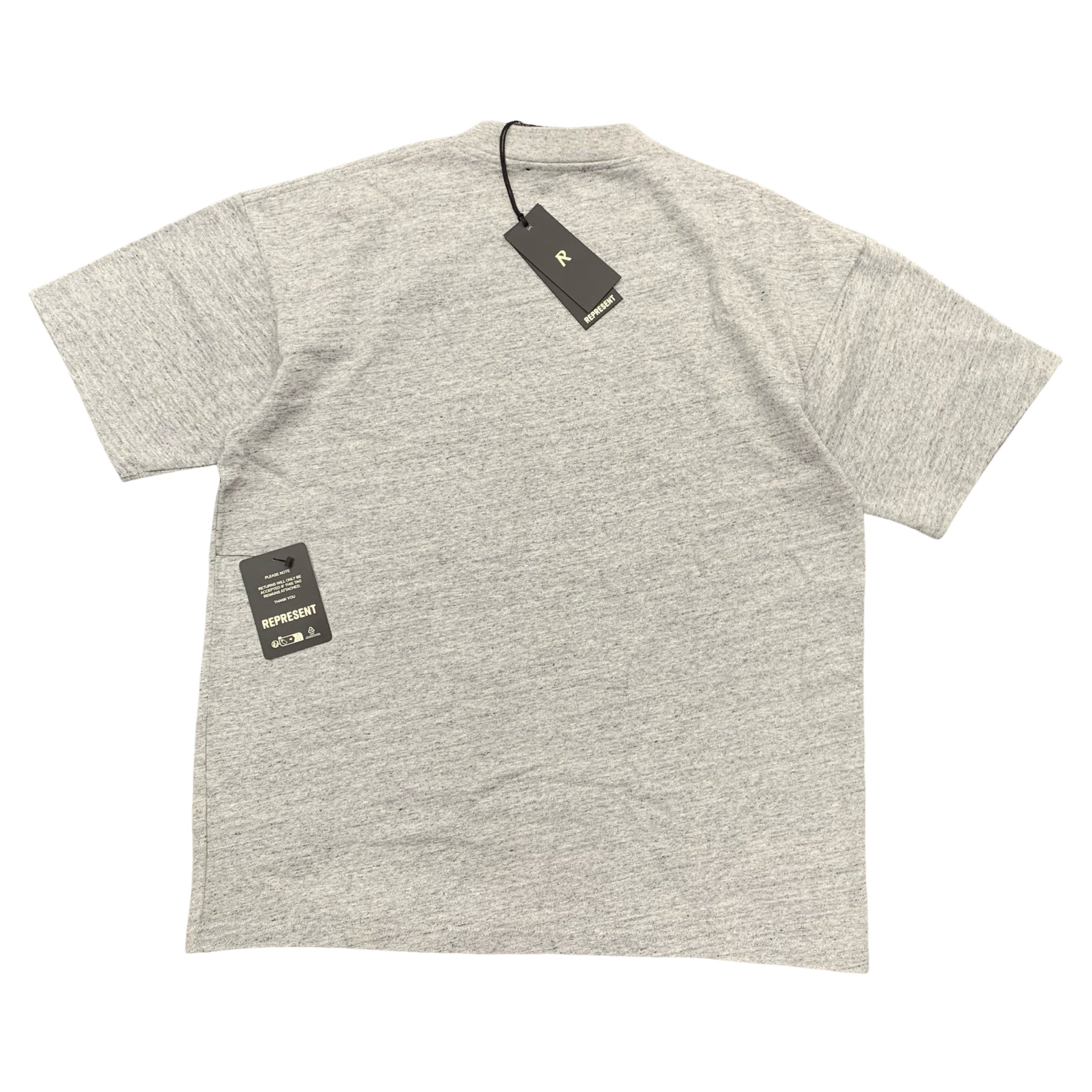 Represent Small Tee England Graphic Grey T-Shirt