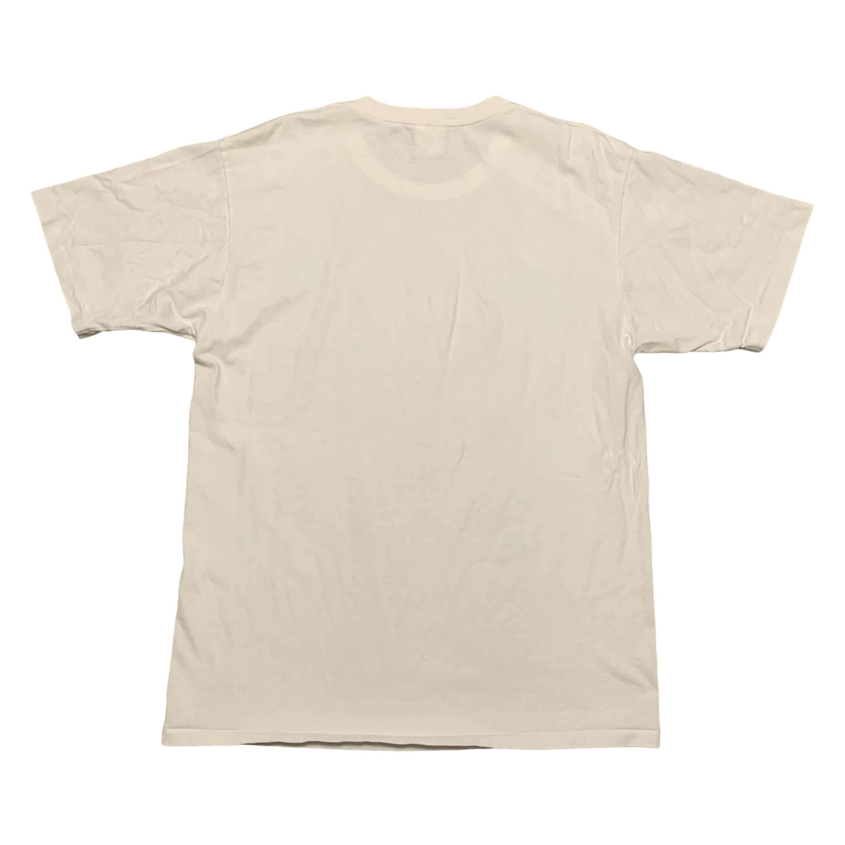 Bape XL Ape Head Multi White Tee A Bathing Ape