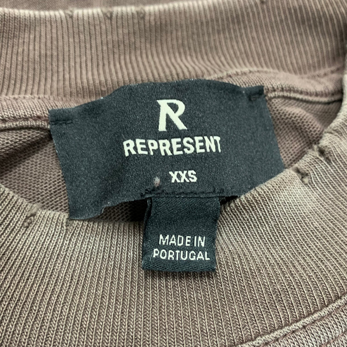 Represent XXS Tee Legacy Crest Nero Brown T-Shirt