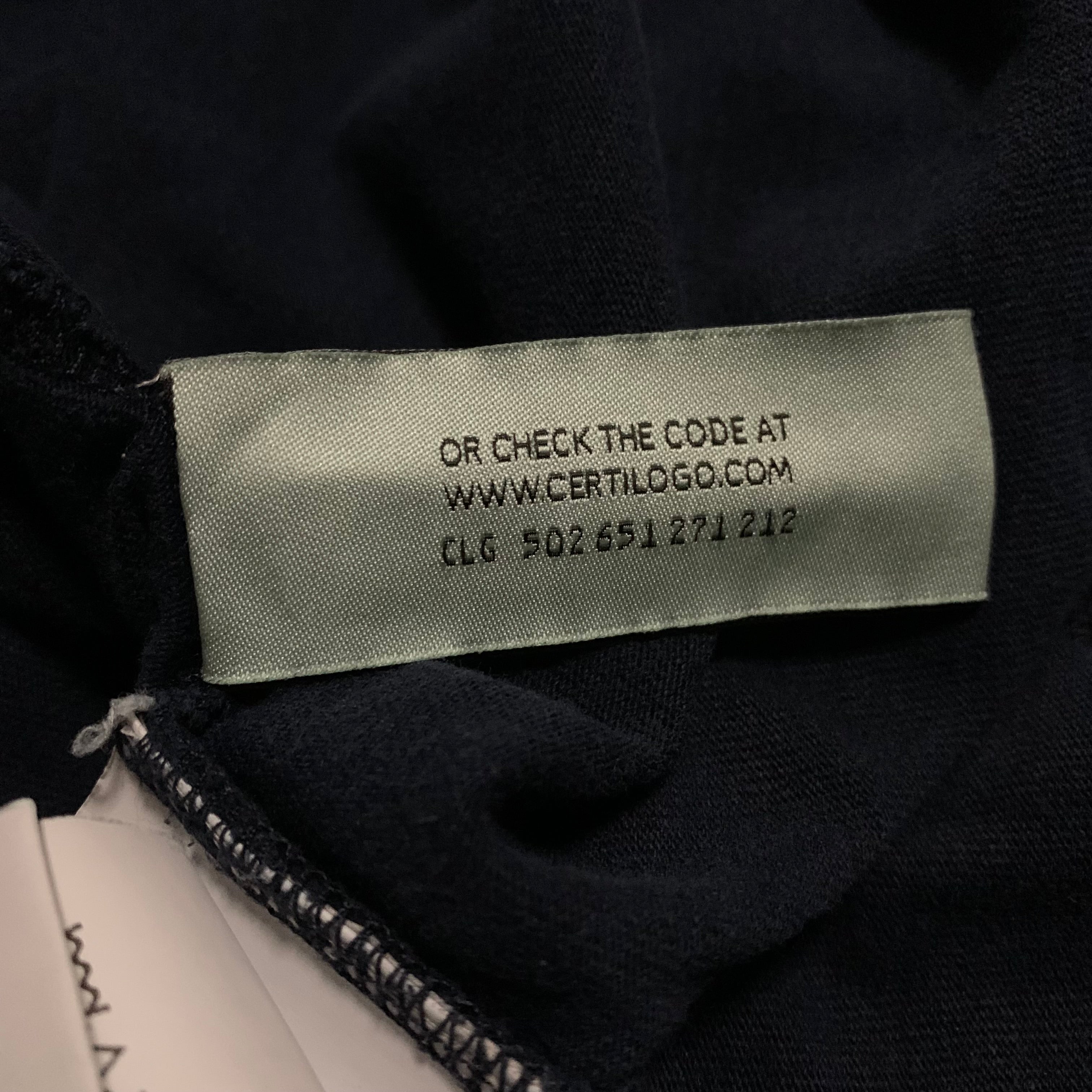 Off White Large Staff Navy Blue Staff Virgil Abloh (OMAA027T21JER001)