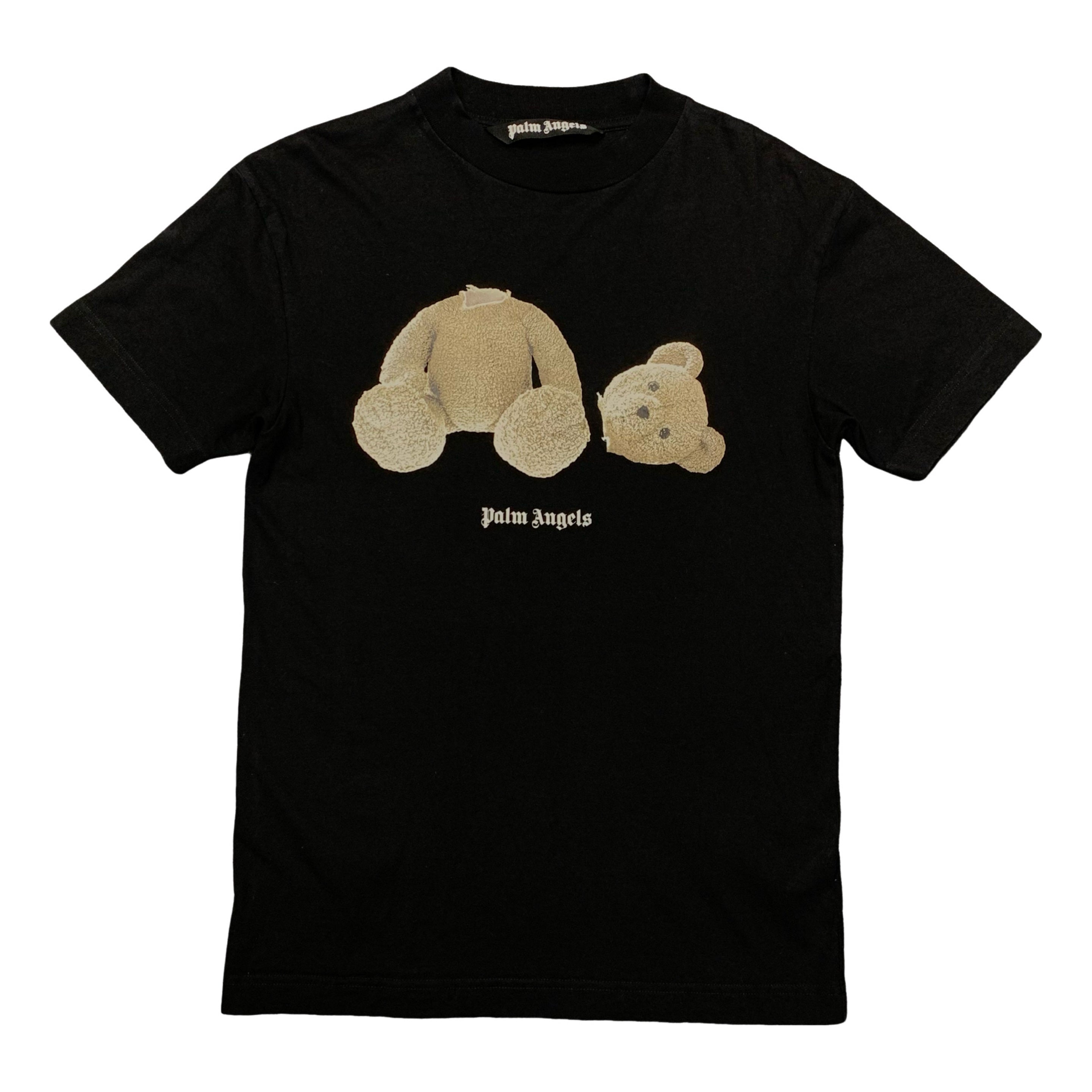 Palm Angels XS Tee Bear Classic Black T-Shirt
