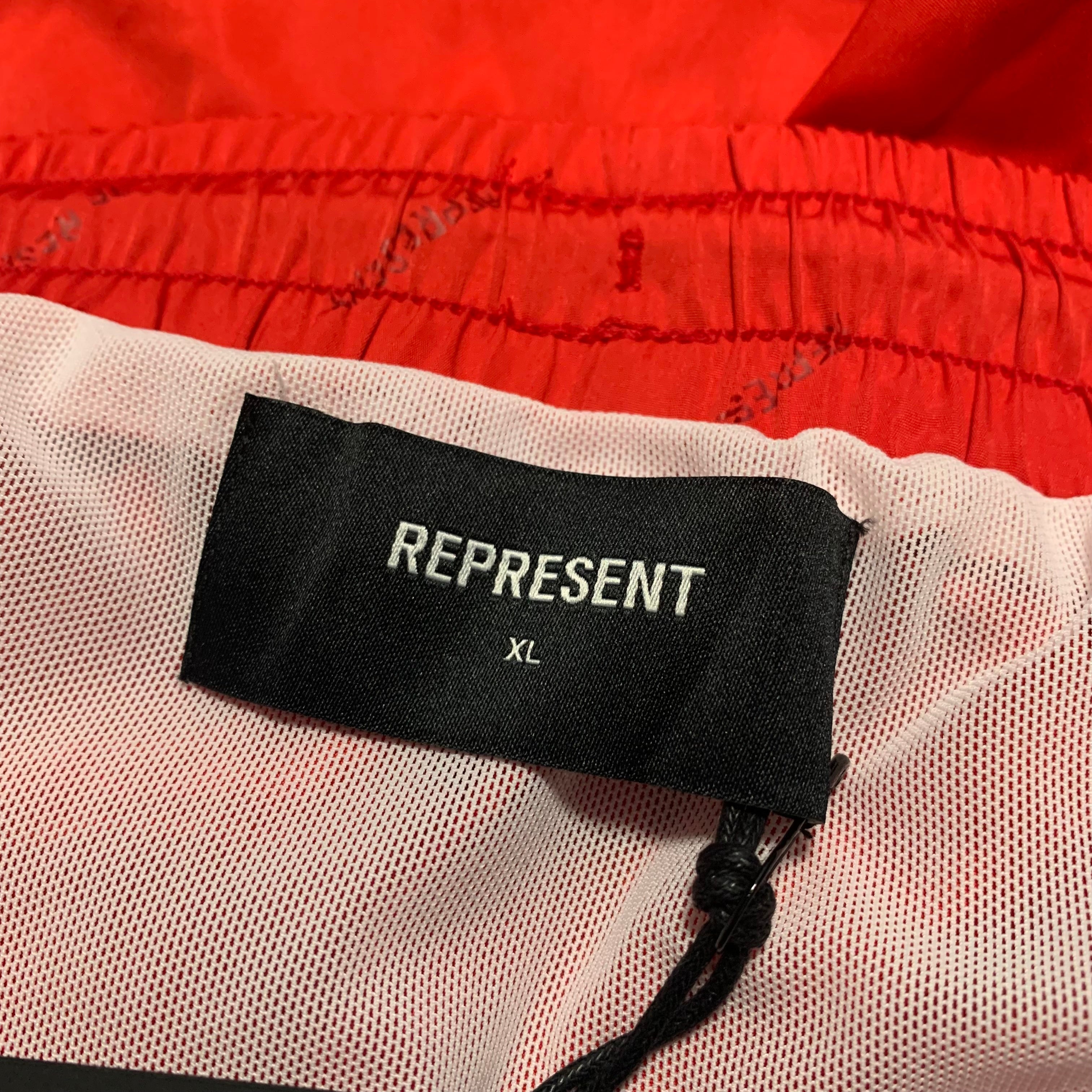 Represent XL Shorts Burnt Red Swim Shorts