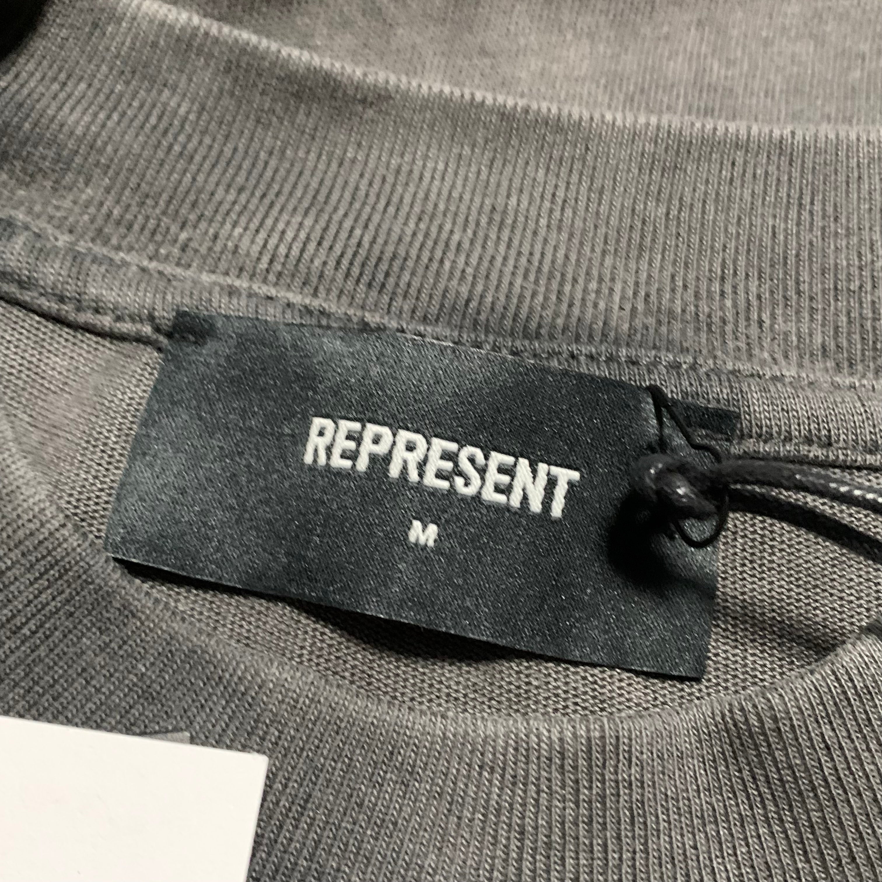 Represent Medium Enduring Spirit Vintage Grey Tee