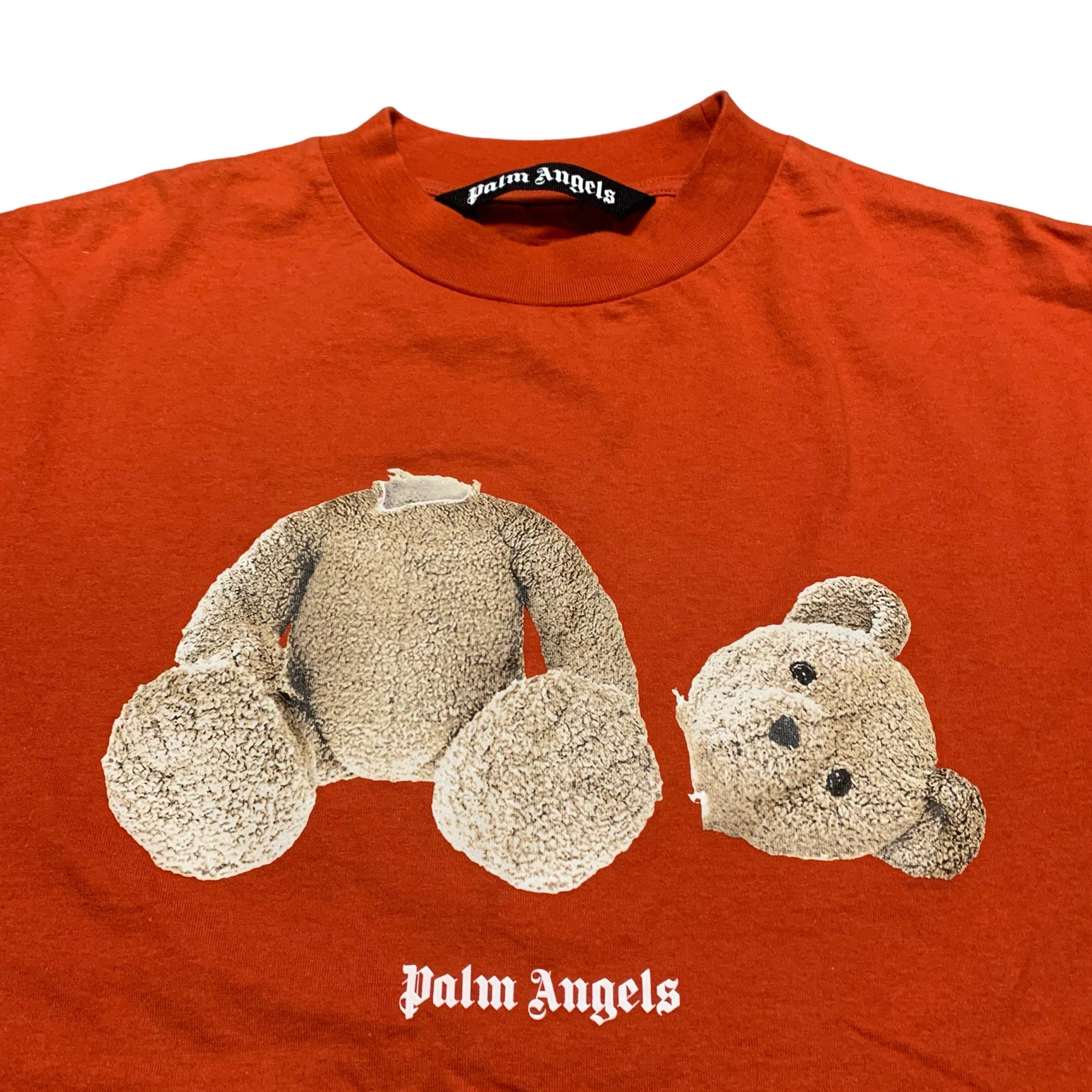 Palm Angels Medium Orange Kill The Bear Tee