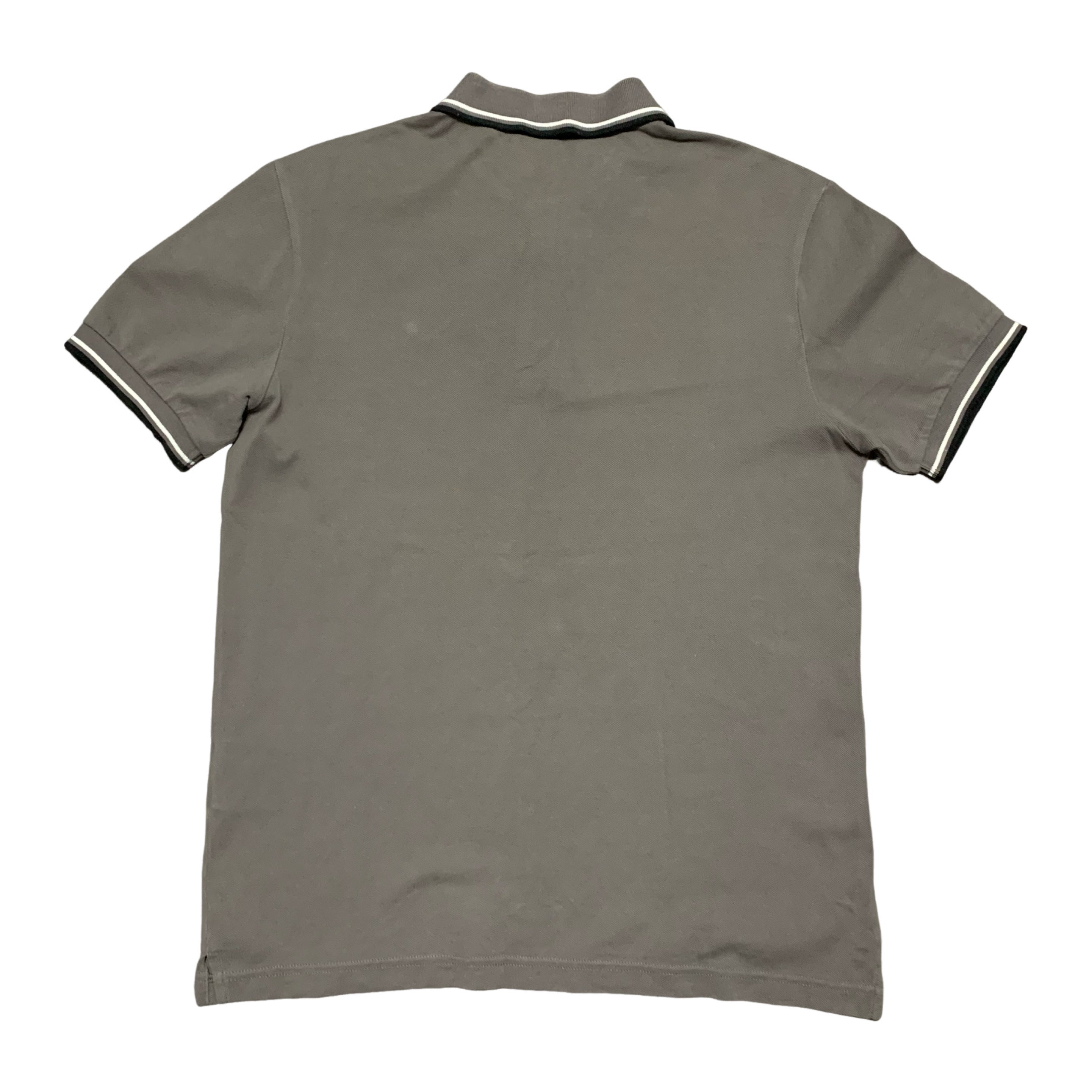 Prada Medium Polo Shirt Grey Short Sleeve Tee