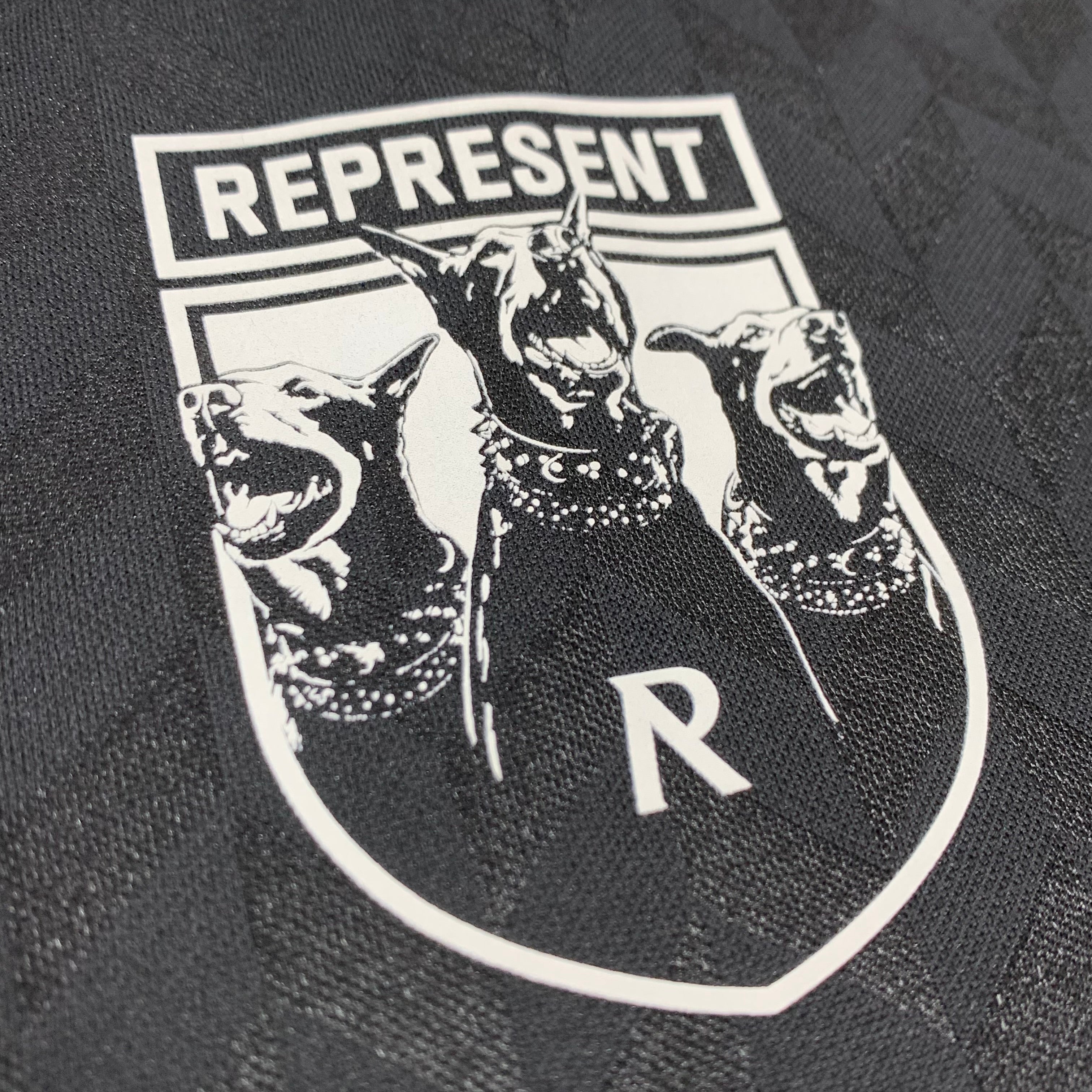 Represent Large Jersey Three Dogs Black Football Jersey Exclusive