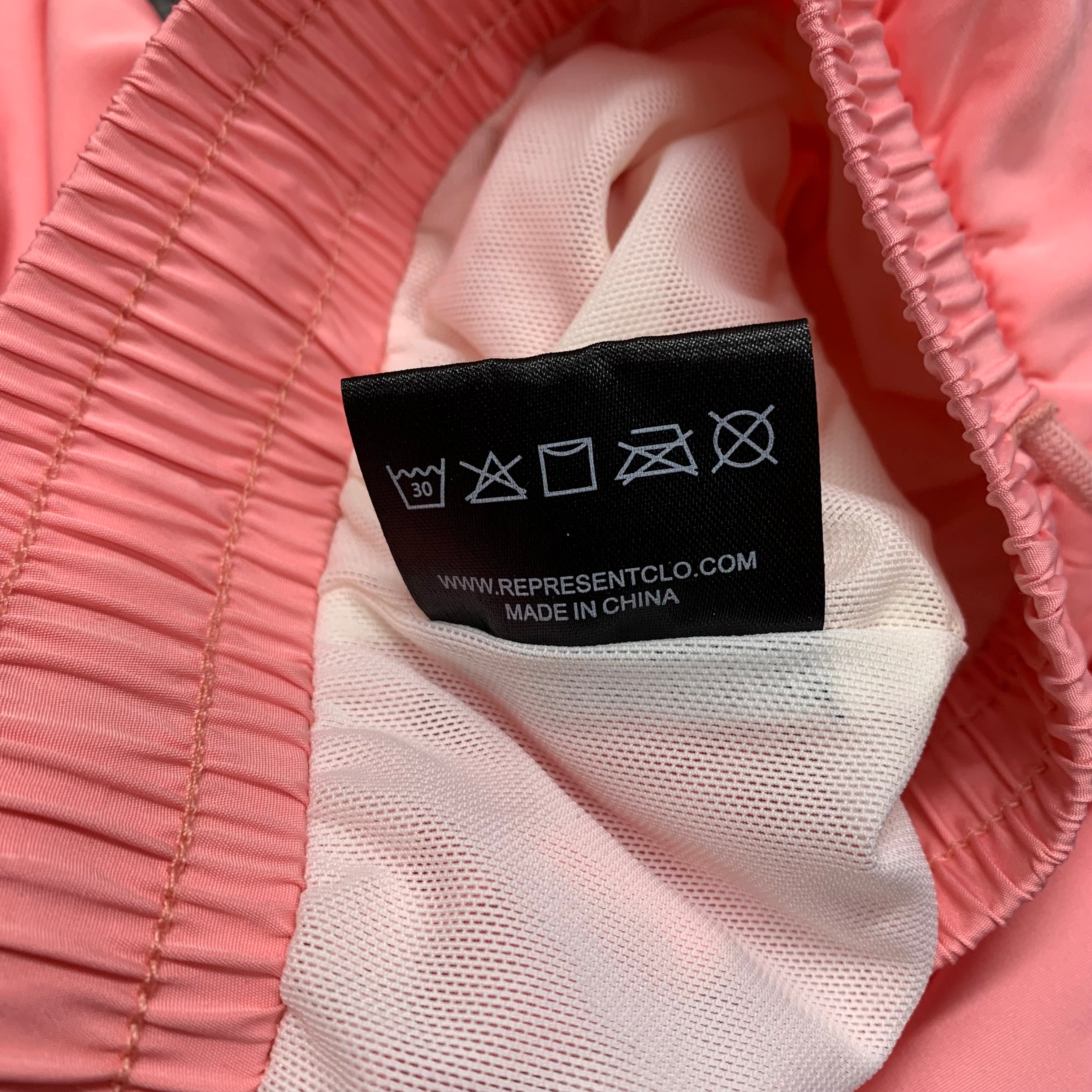 Represent Medium Swim Shorts Pink Bottoms
