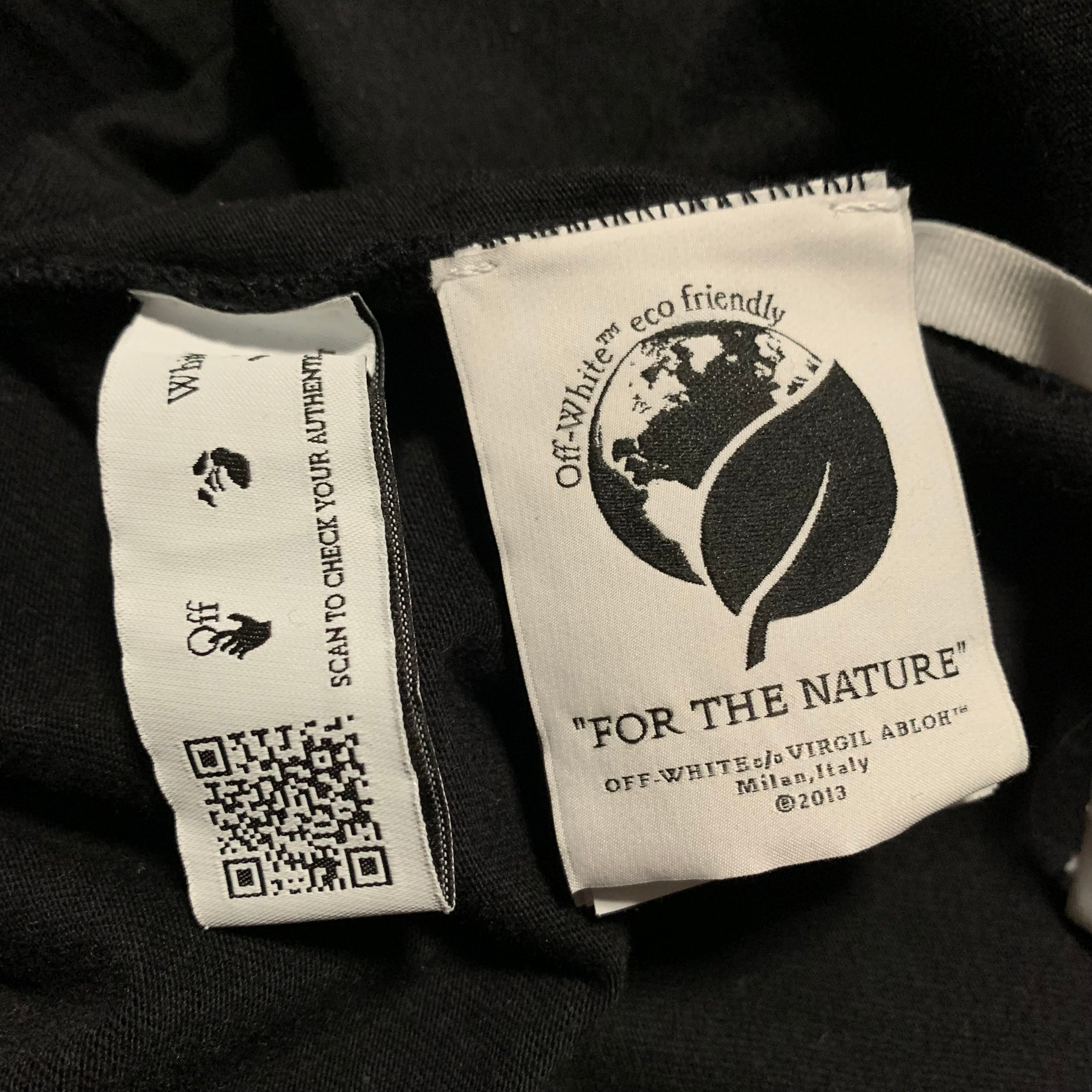 Off White Medium Metal Arrows Black Tee Virgil Abloh