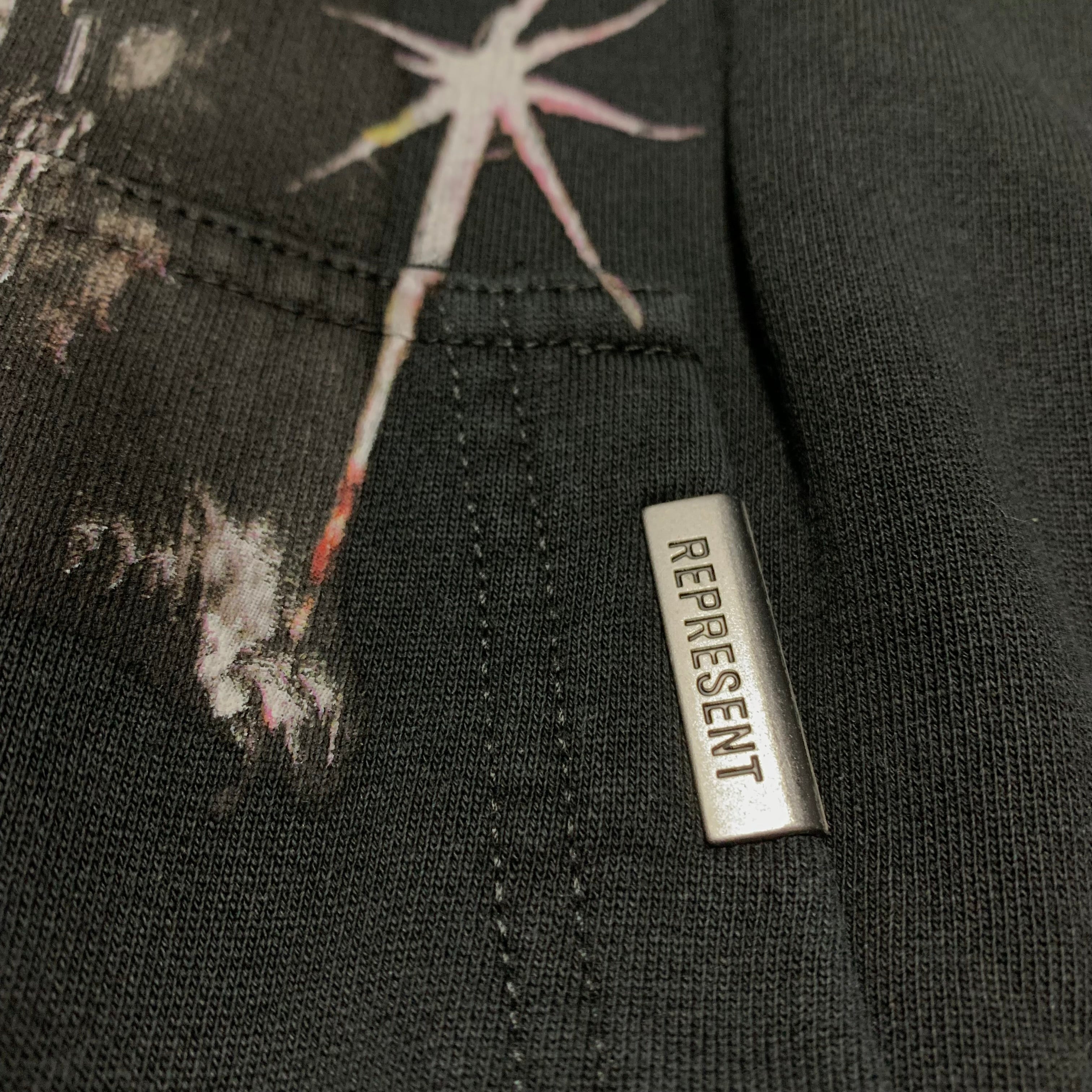 Represent XS Terrier Tension Vintage Black Hoodie