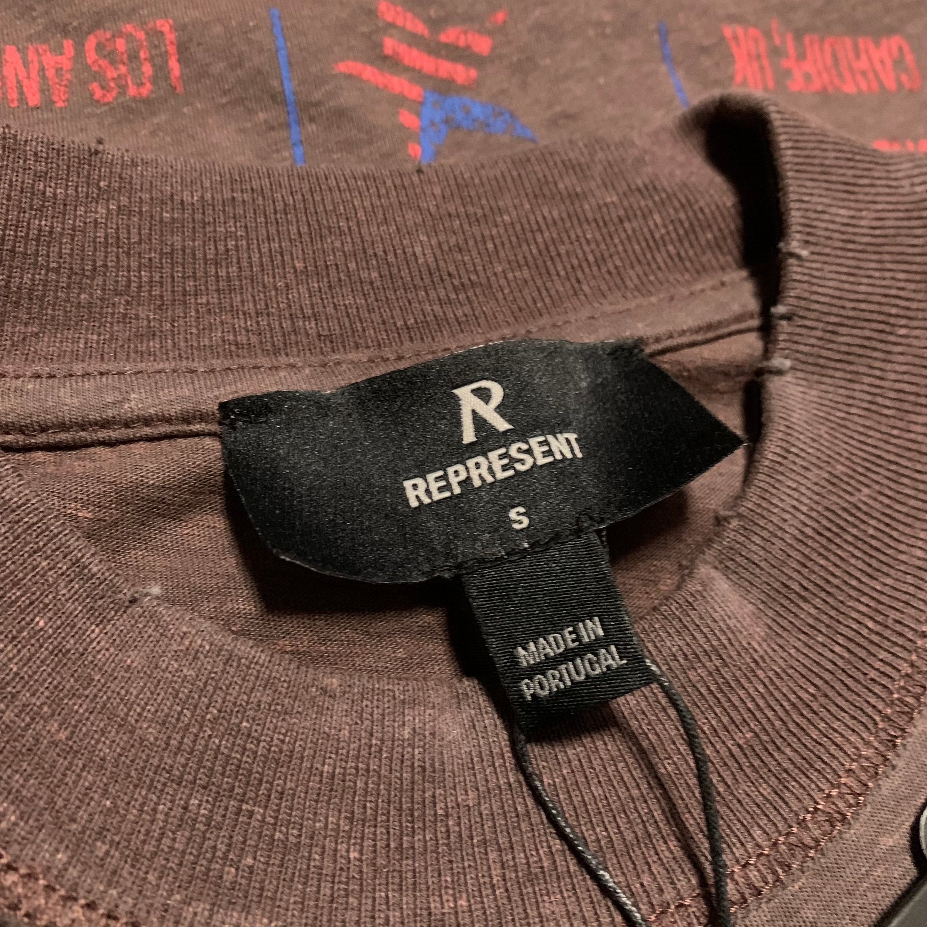 Represent Small Dream On Tour Vitkac Brown Tee