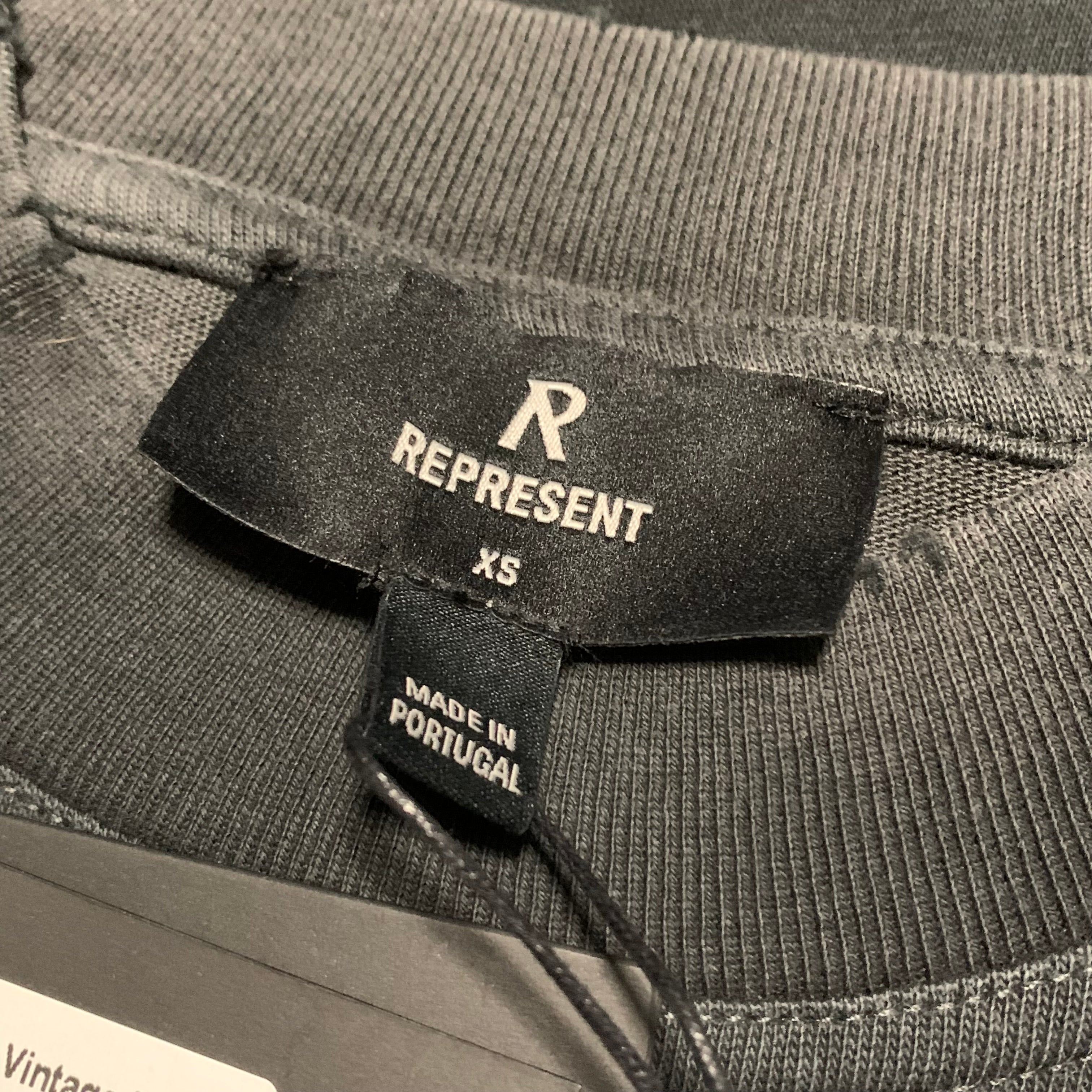 Represent XS Spirit Reaper Vintage Black Tee 'Reign In Pain'