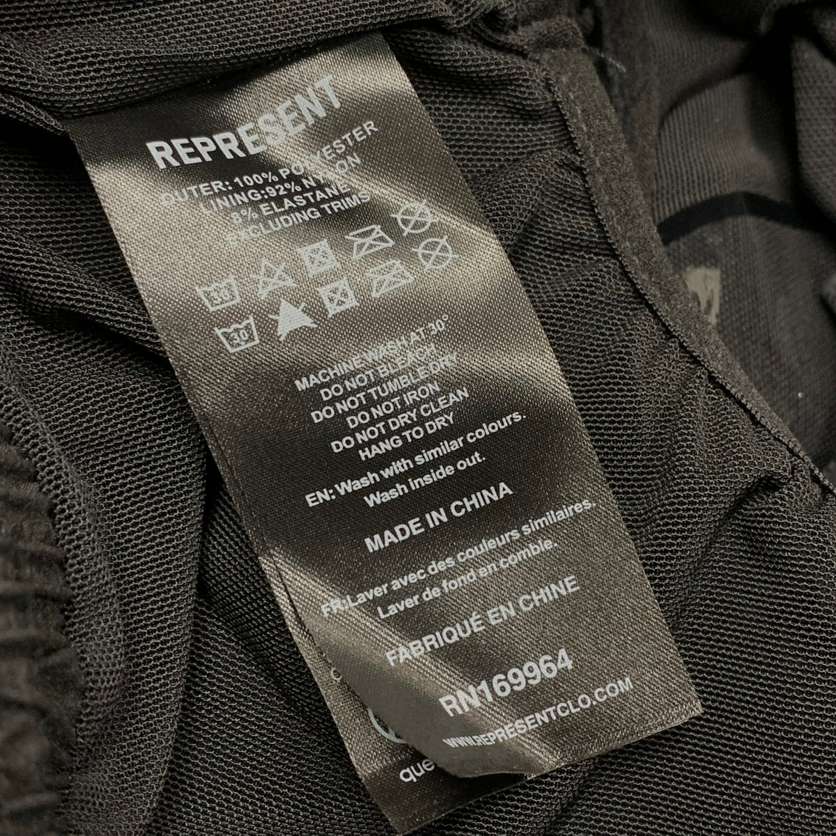 Represent XS Swim Shorts Smart Black Swim Shorts