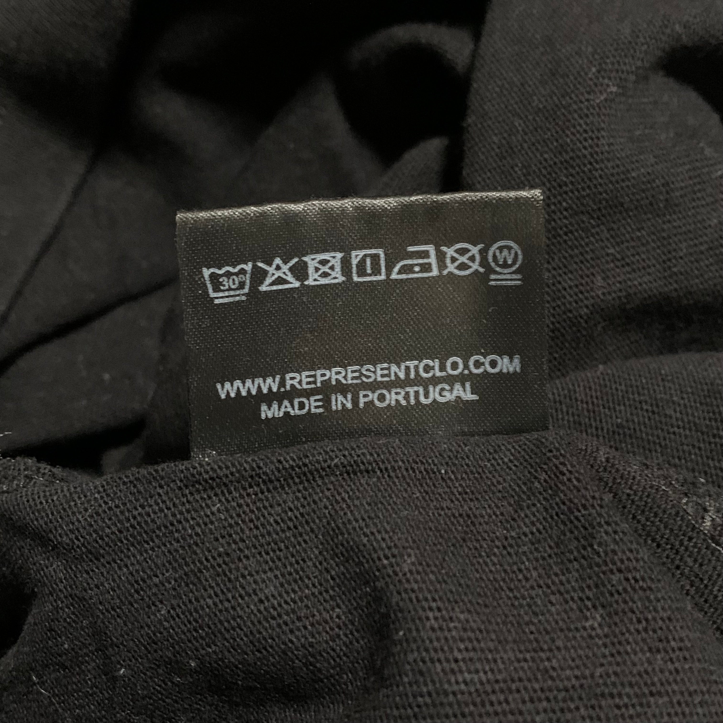 Represent Medium Owners Club Angel Jet Black Tee
