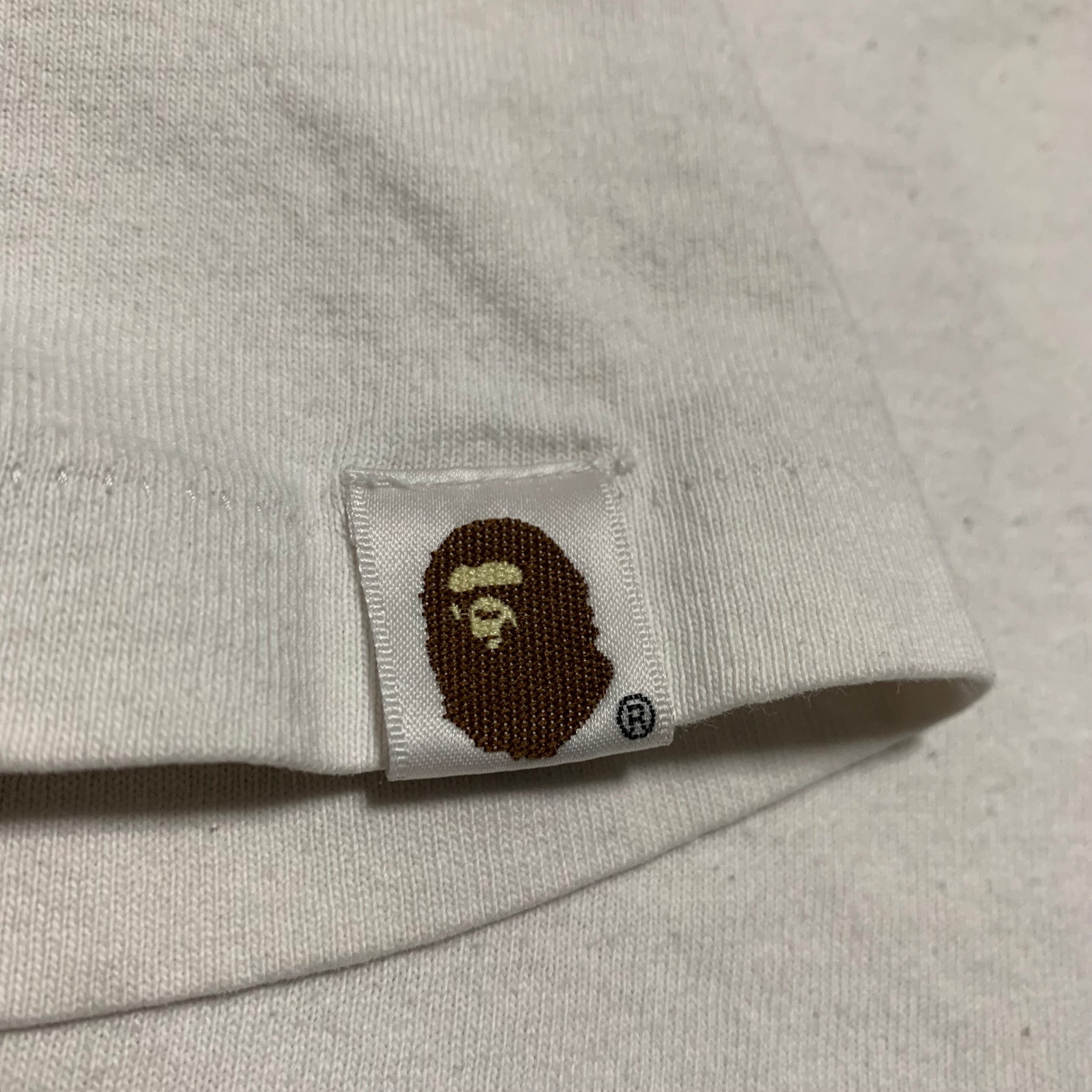 Bape Medium Busy Works Graphic White Tee A Bathing Ape 2009