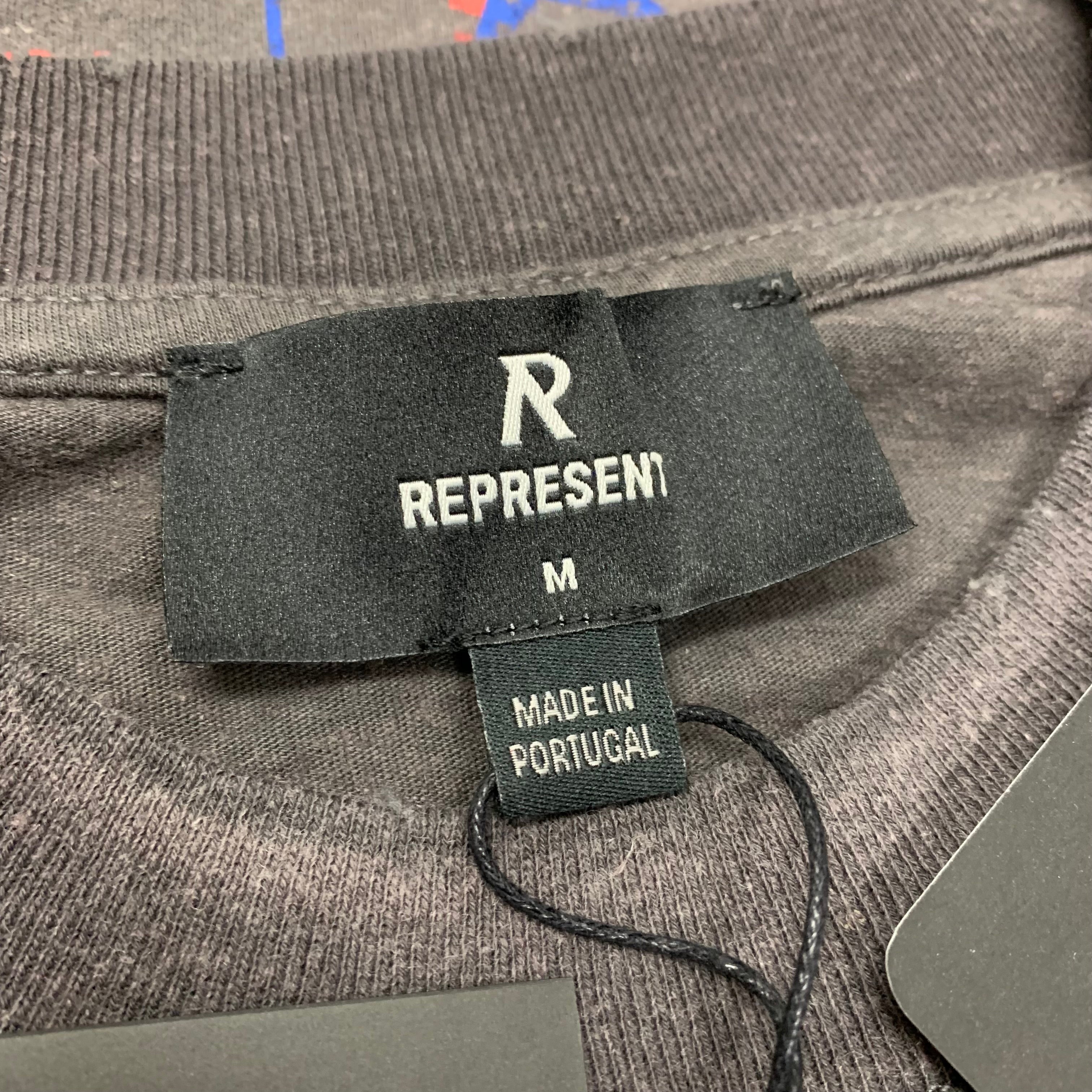 Represent Medium Tee Dream On Tour Sun Fade Grey T-Shirt