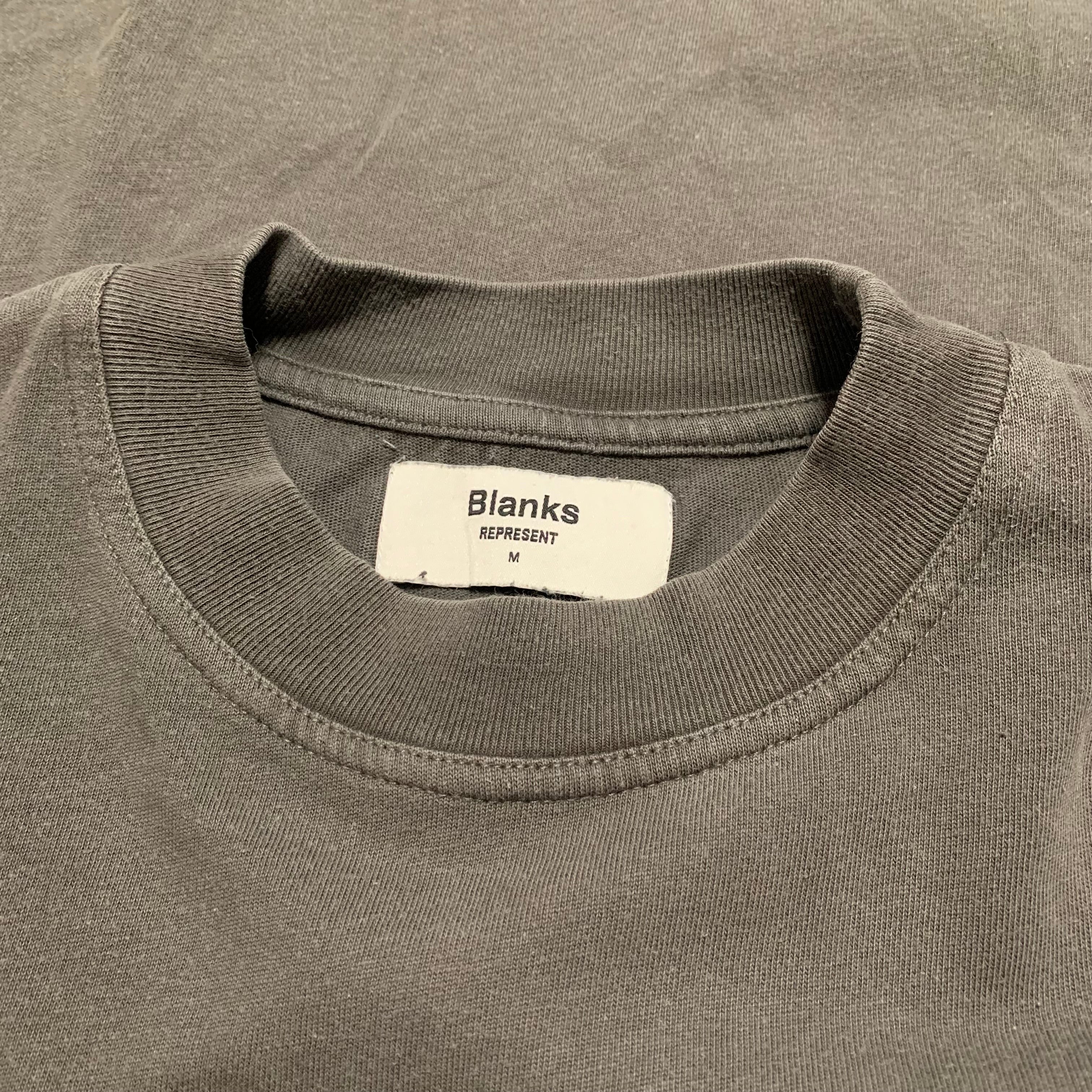 Represent Medium Blanks Dusk Grey Tee