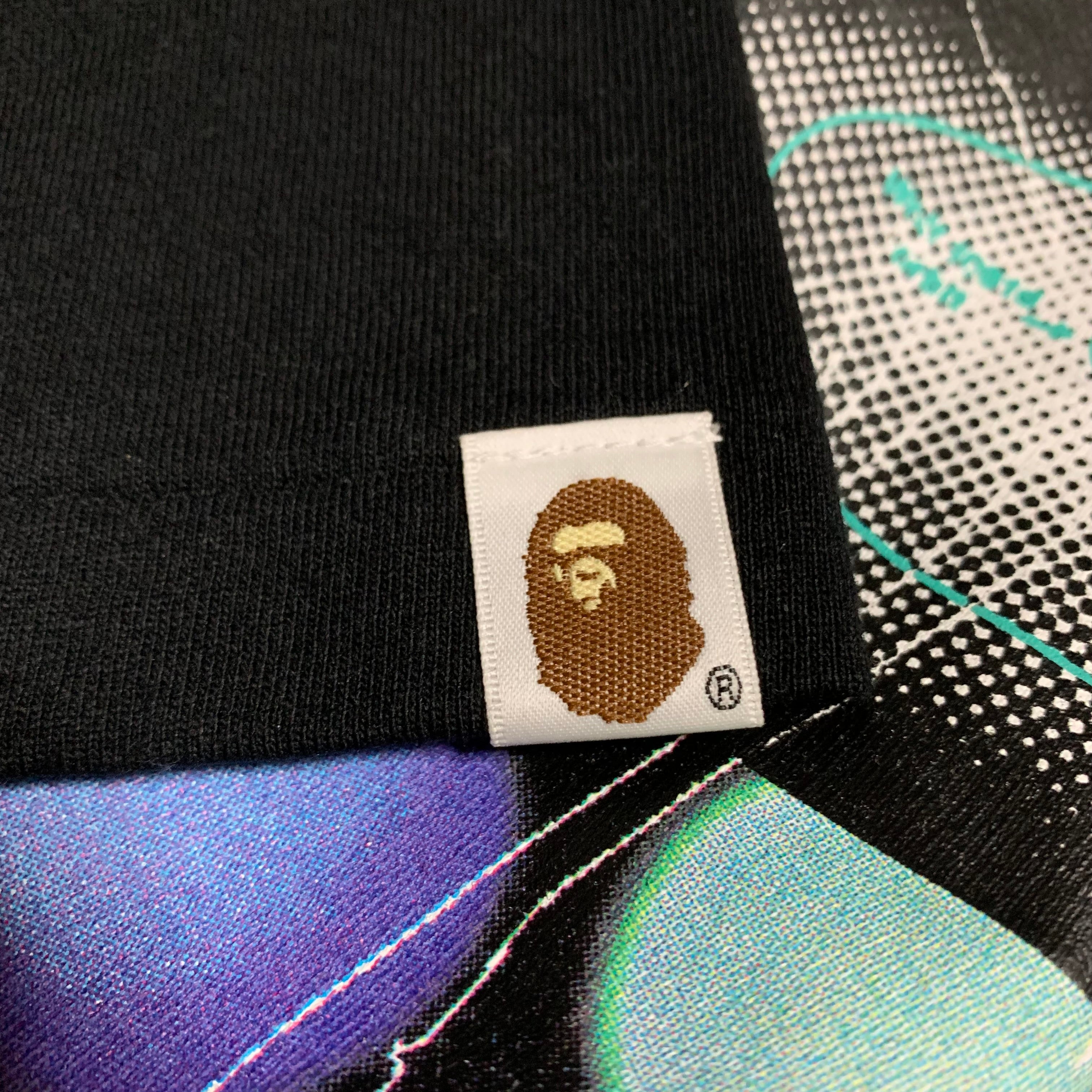Bape Medium Time To Sleep Black Tee A Bathing Ape 2021