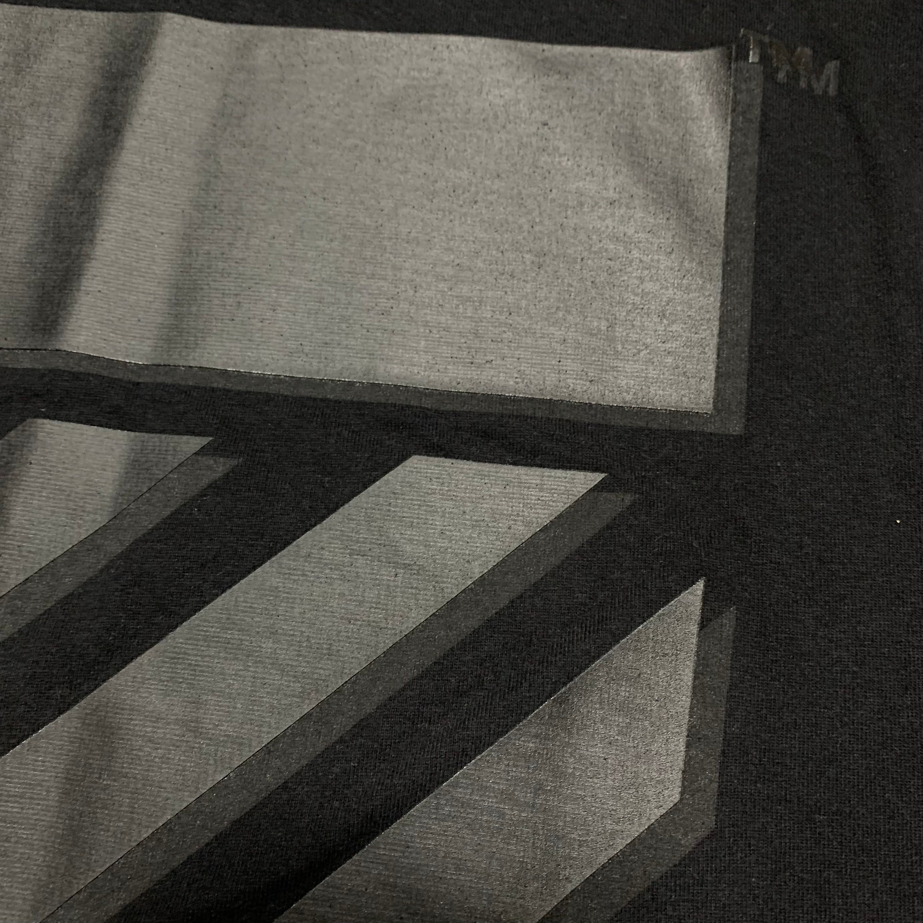 Off White Medium Black Diag Graphic Tee Virgil Abloh