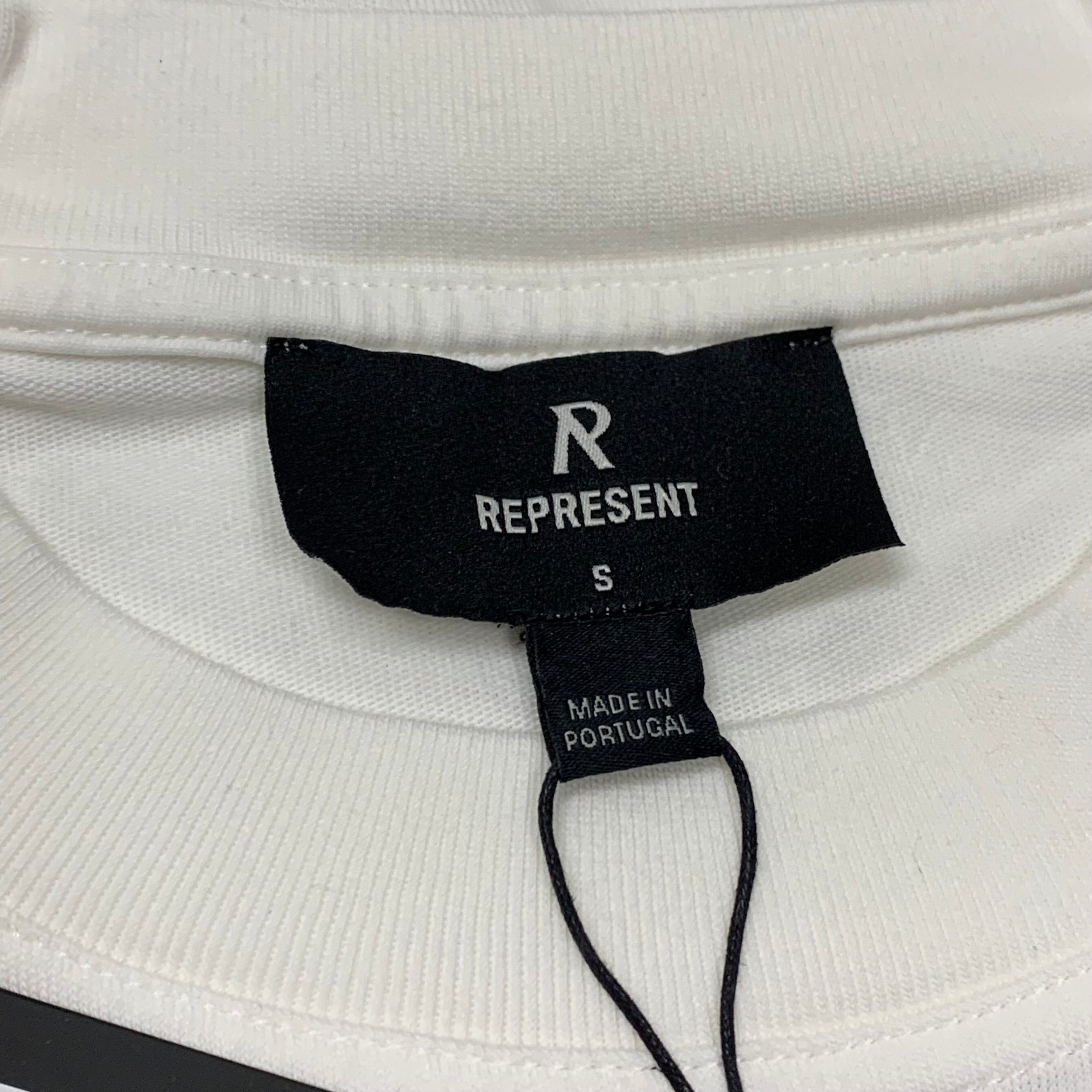Represent Small Tee Oasis Owners Club Flat White T-Shirt
