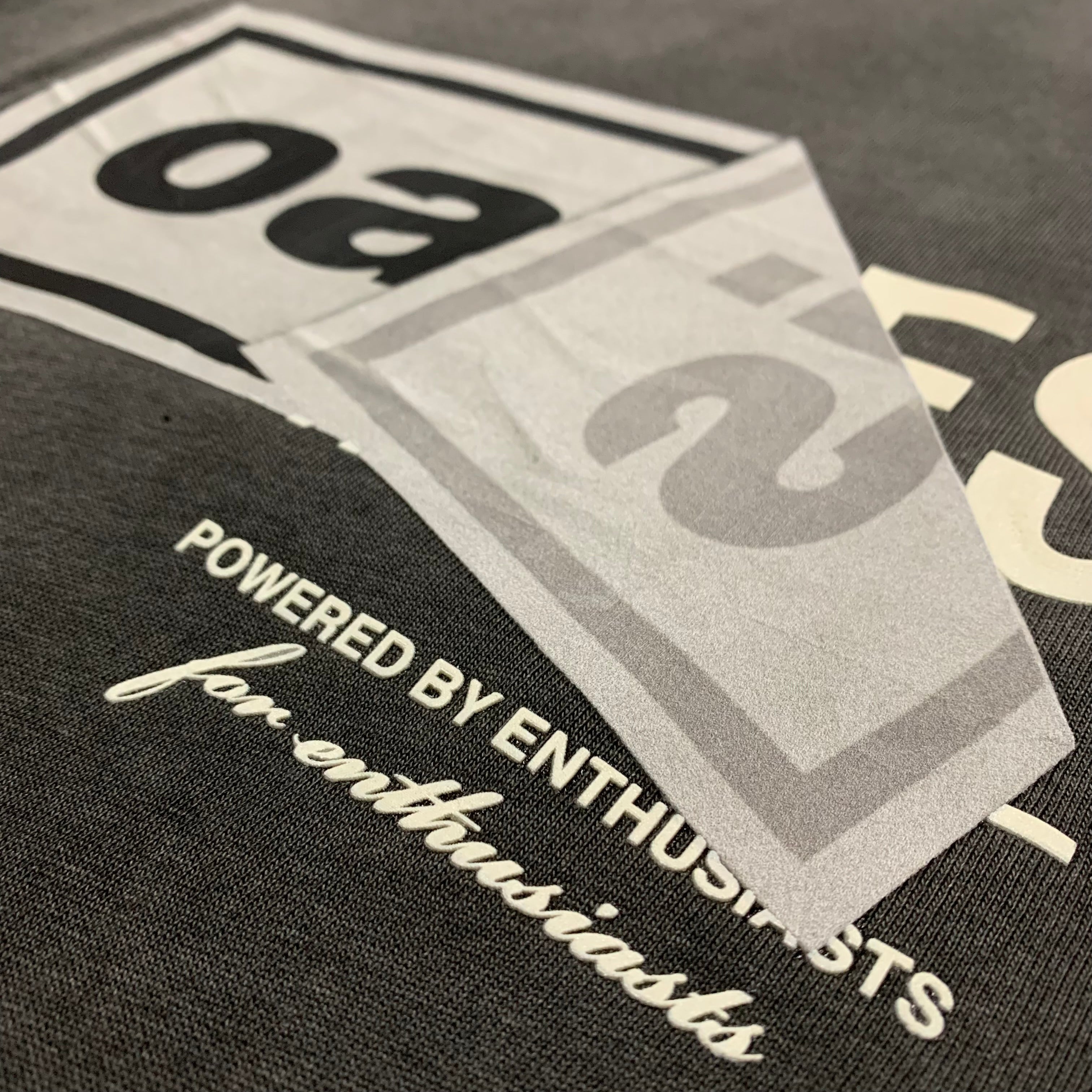 Represent x Oasis XS Owners Club Stained Black Tee