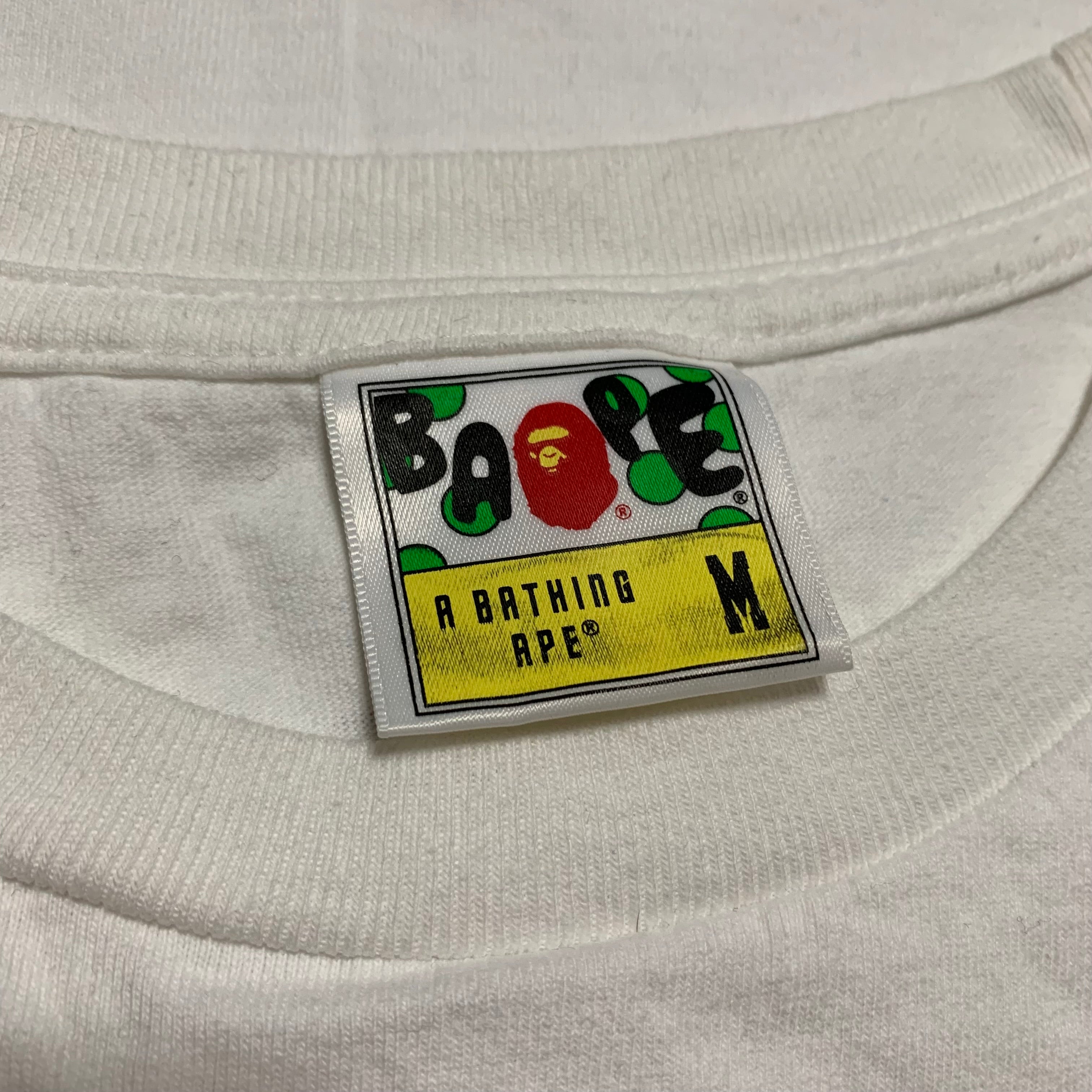 Bape Medium Louis De Guzman Baby Milo White Tee A Bathing Ape 2022