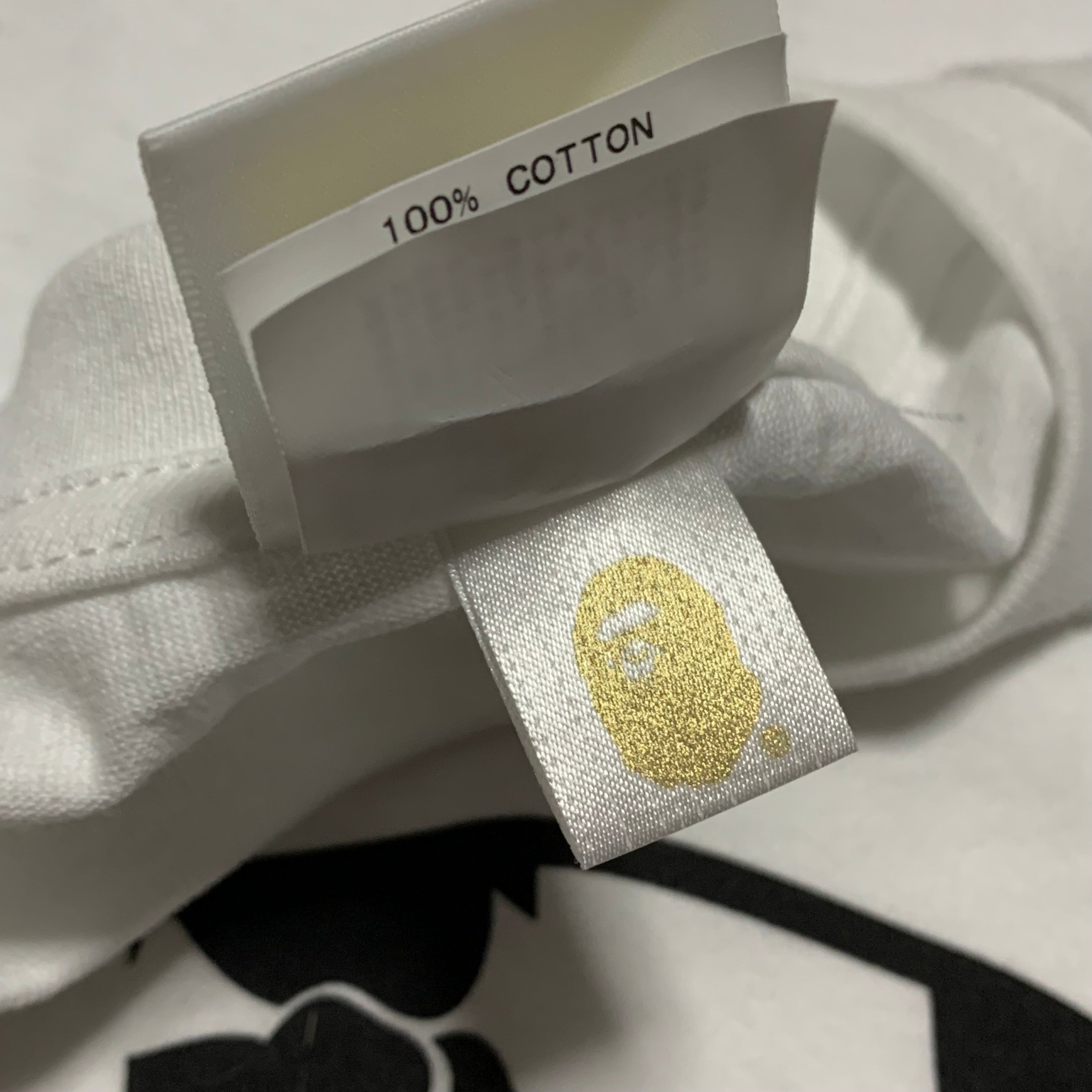 Bape Large Big Ape Head Camo White Tee A Bathing Ape