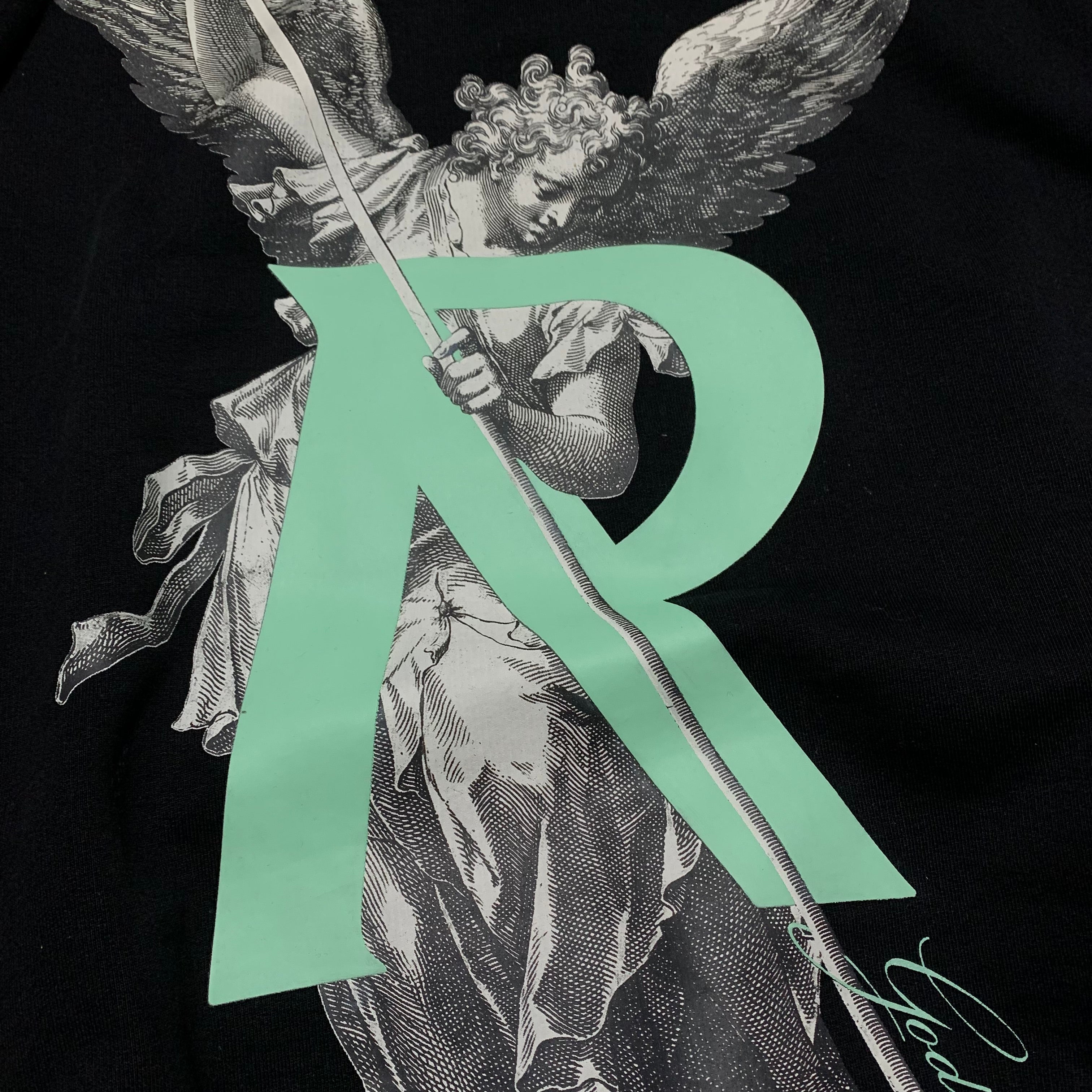 Represent Exceed XXS Archangel Jet Black Hoodie 1 of 300