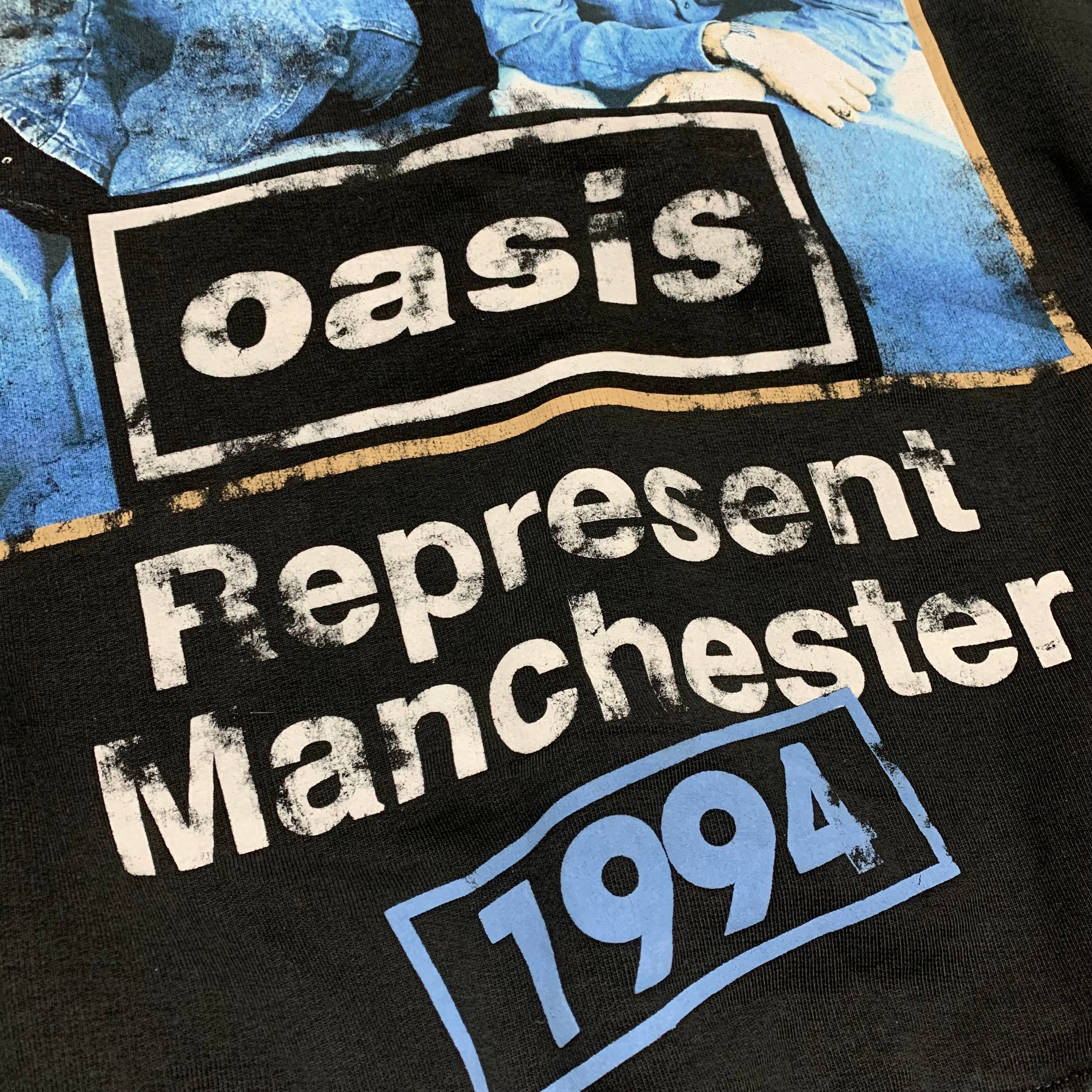 Represent Oasis Small Hoodie Maine Road Washed Black Hoodie