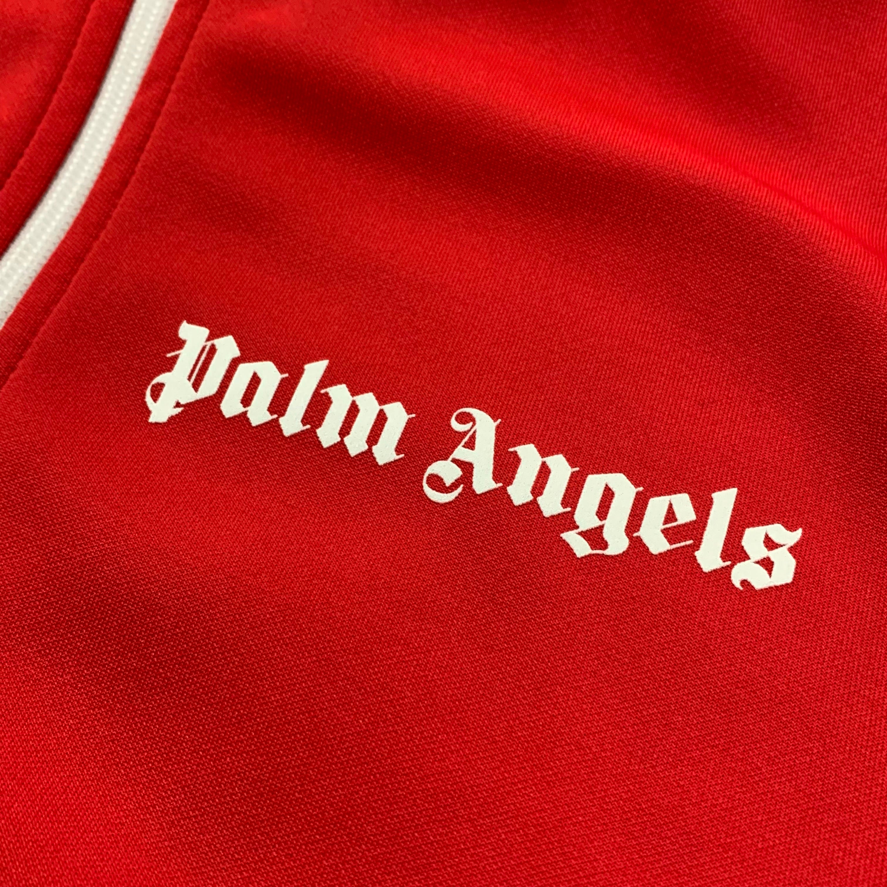 Palm Angels Medium Jacket Red Classic Track Top