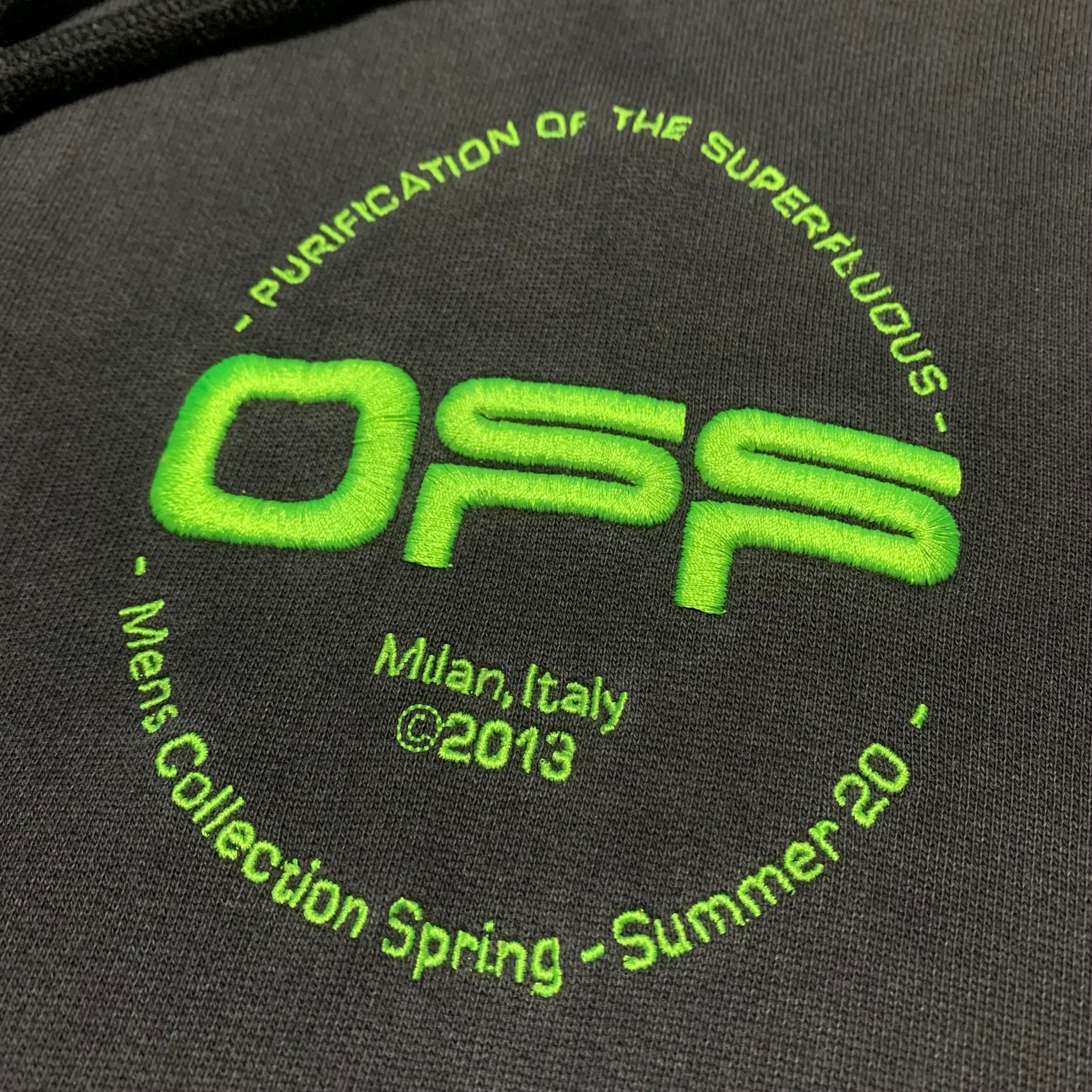 Off White Small Hand Logo Off Black Hoodie Virgil Abloh 2020