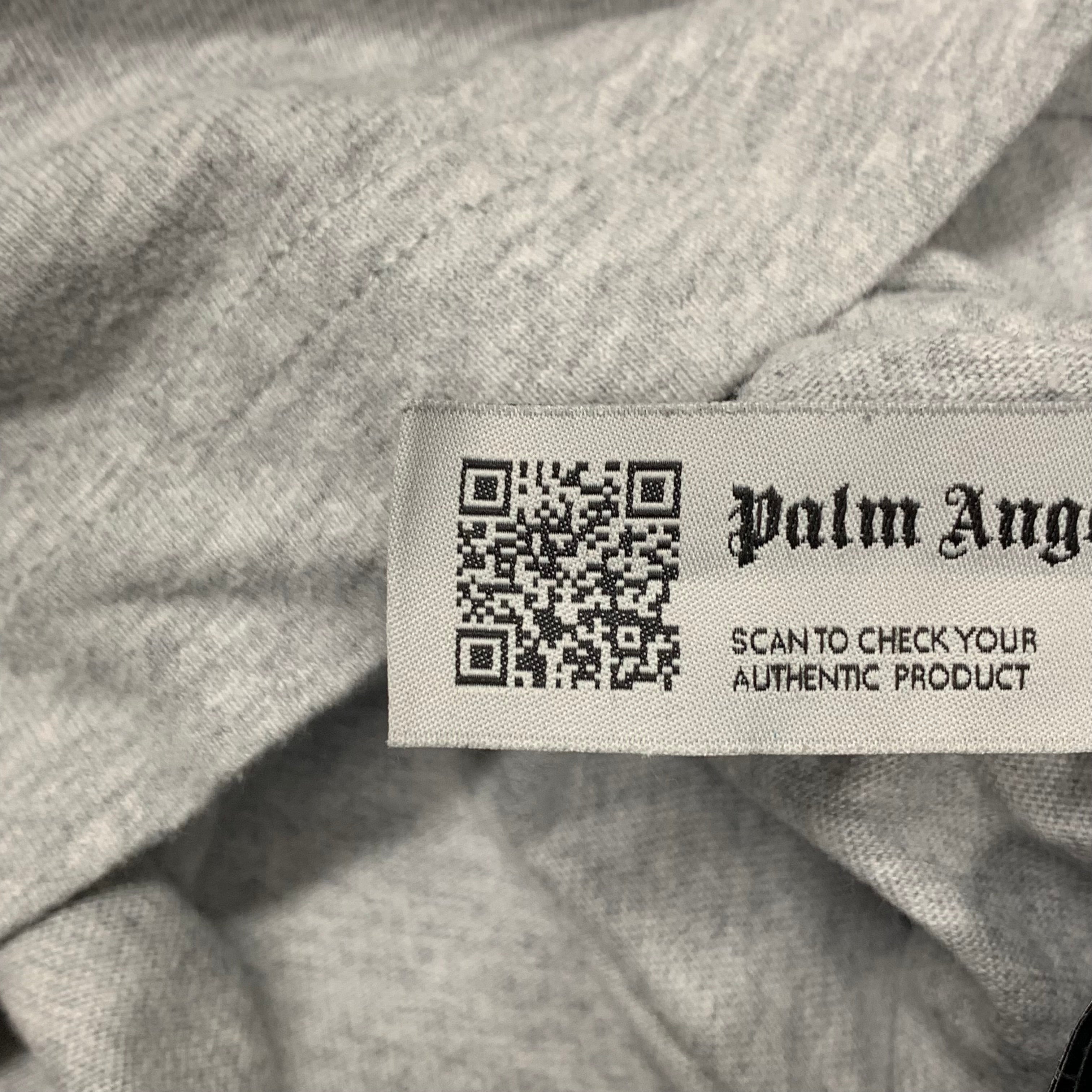 Palm Angels XXL Tee Classic Grey T-Shirt