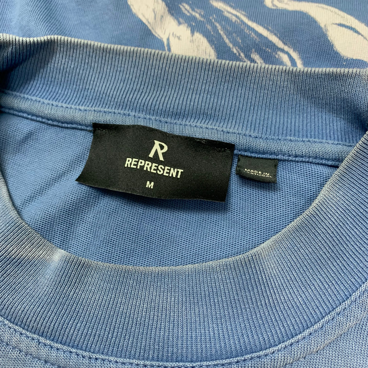 Represent Medium Tee Icarus Sky Blue T-Shirt