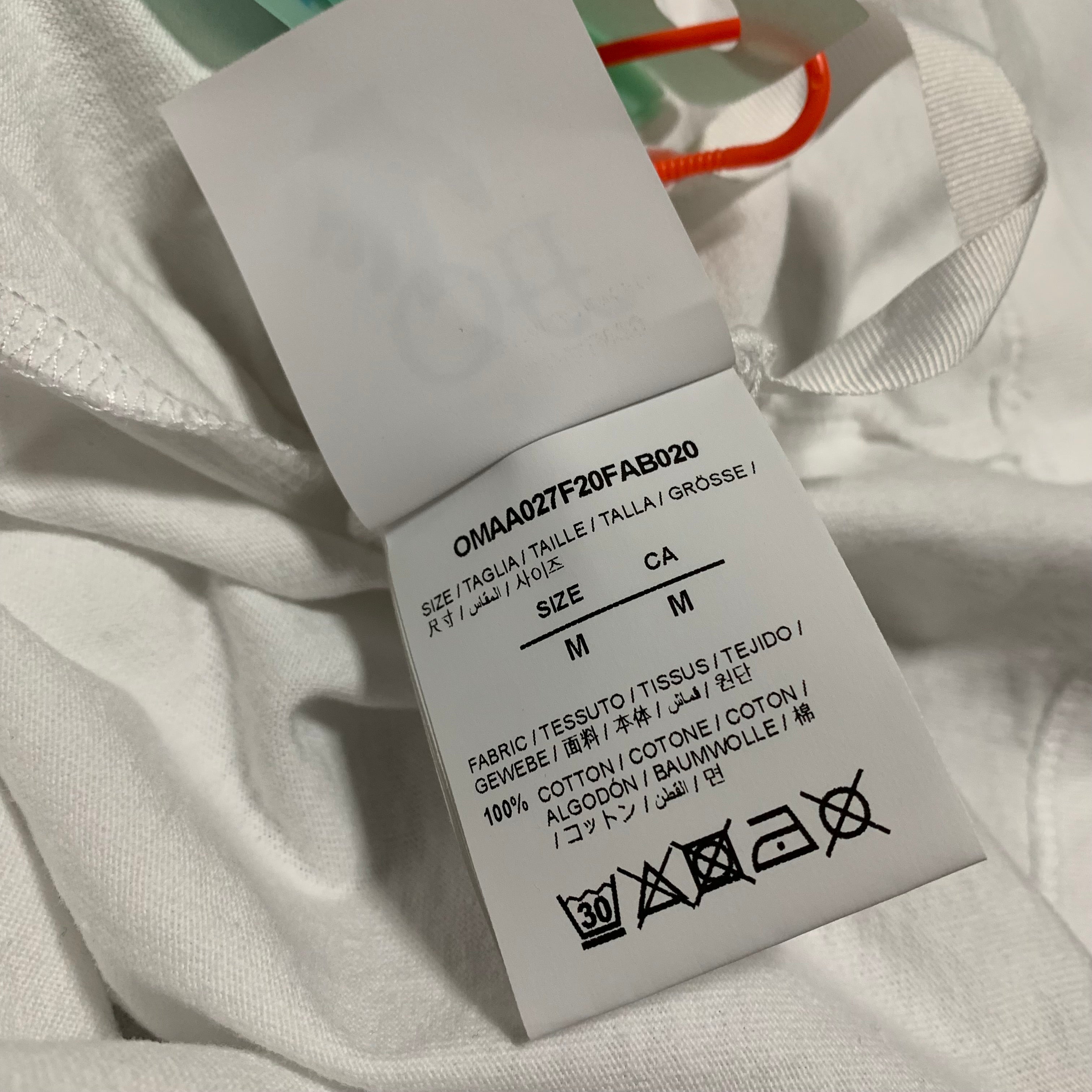 Off White Medium I Support Young Black Businesses White Tee Virgil Abloh