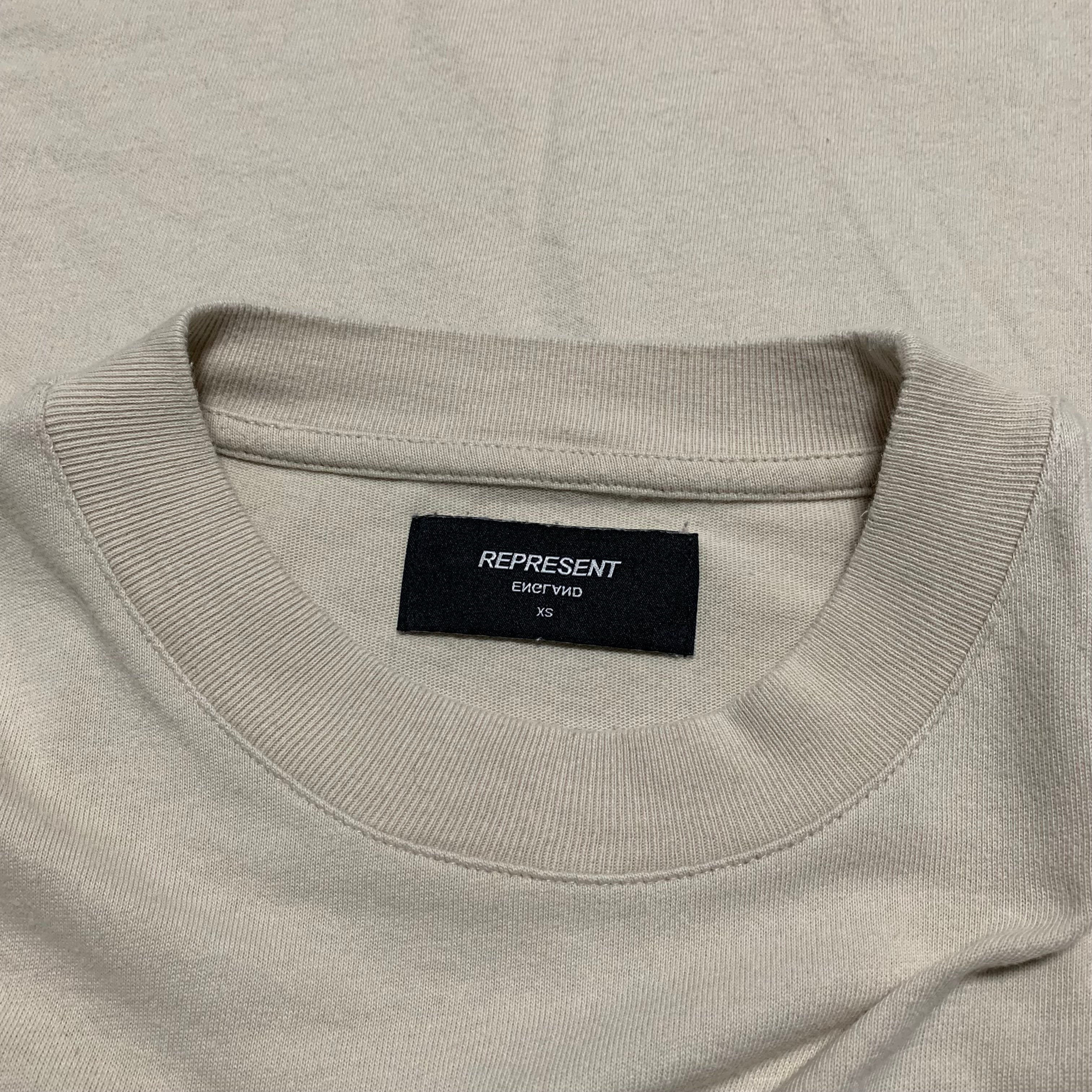 Represent XS Blanks Vintage White Tee