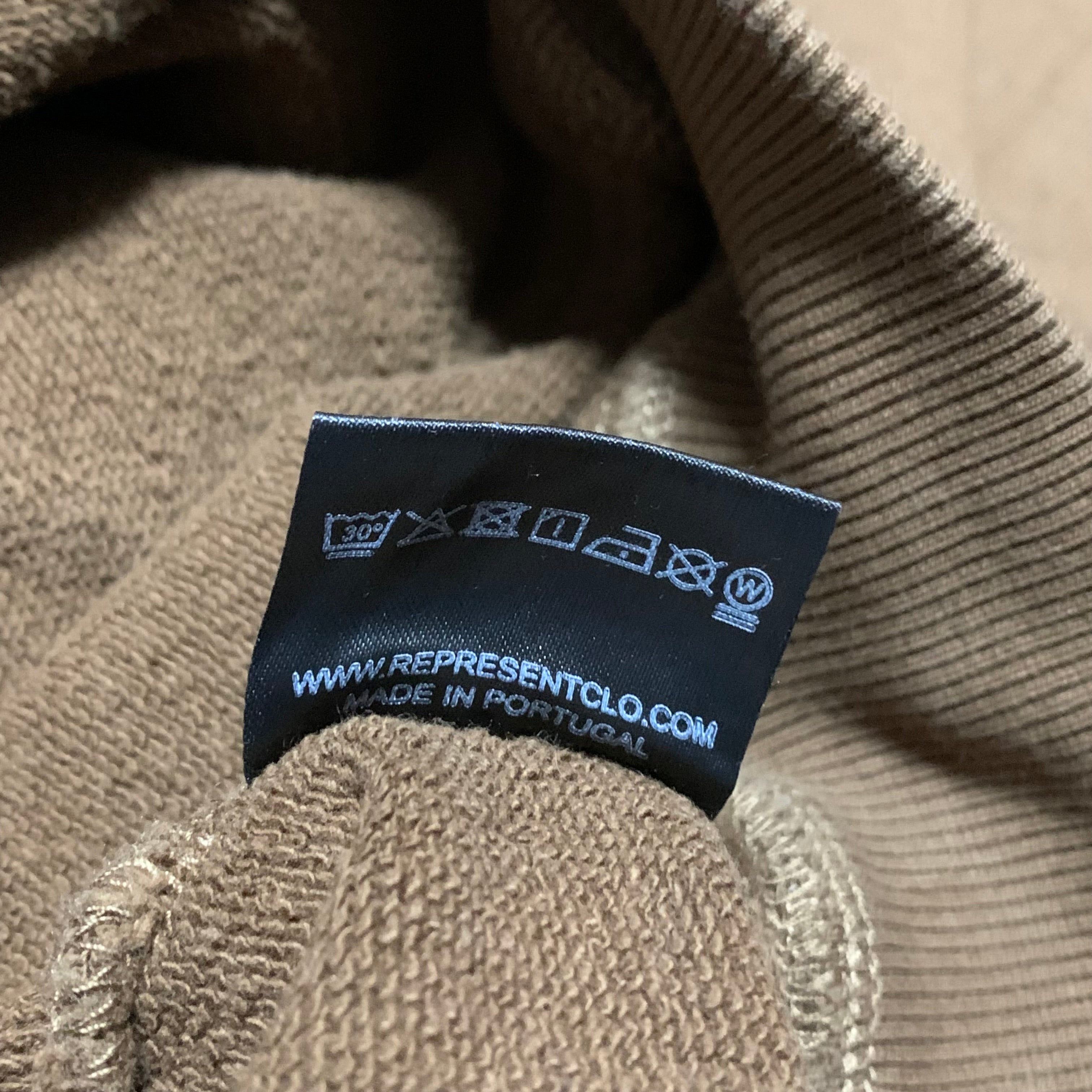 Represent Medium Blanks Brown Hoodie