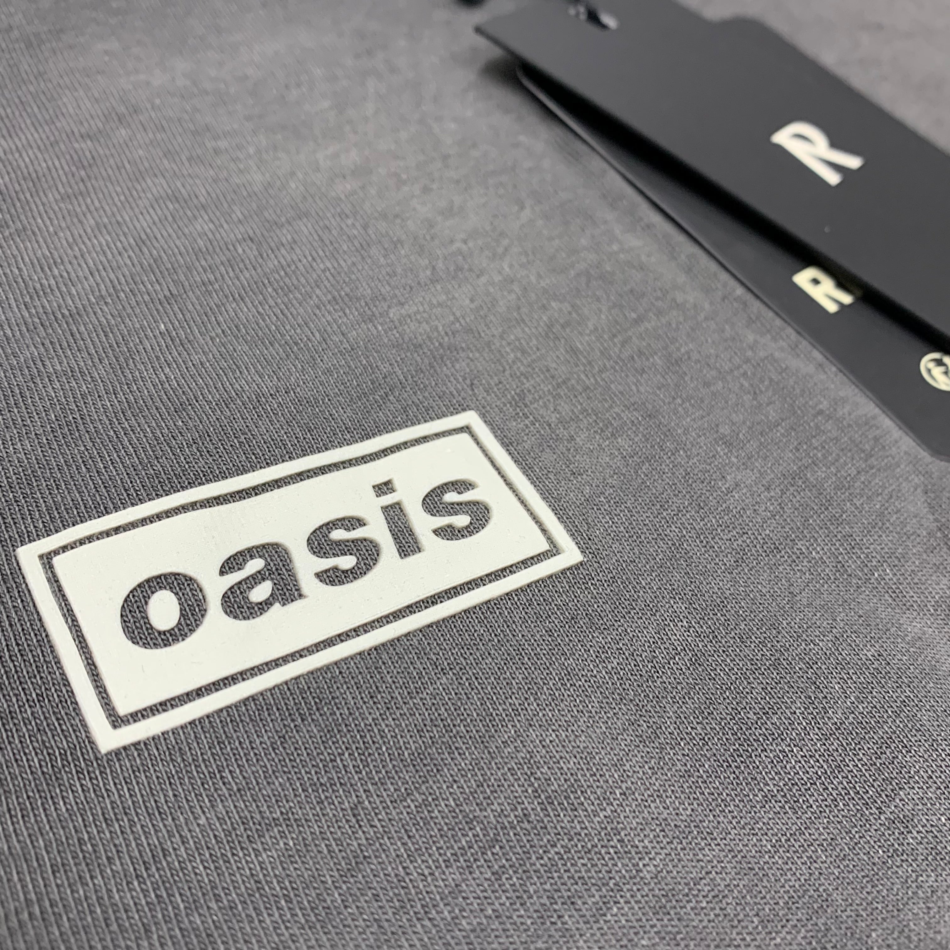 Represent Large Tee Oasis Owners Club Stained Black T-Shirt