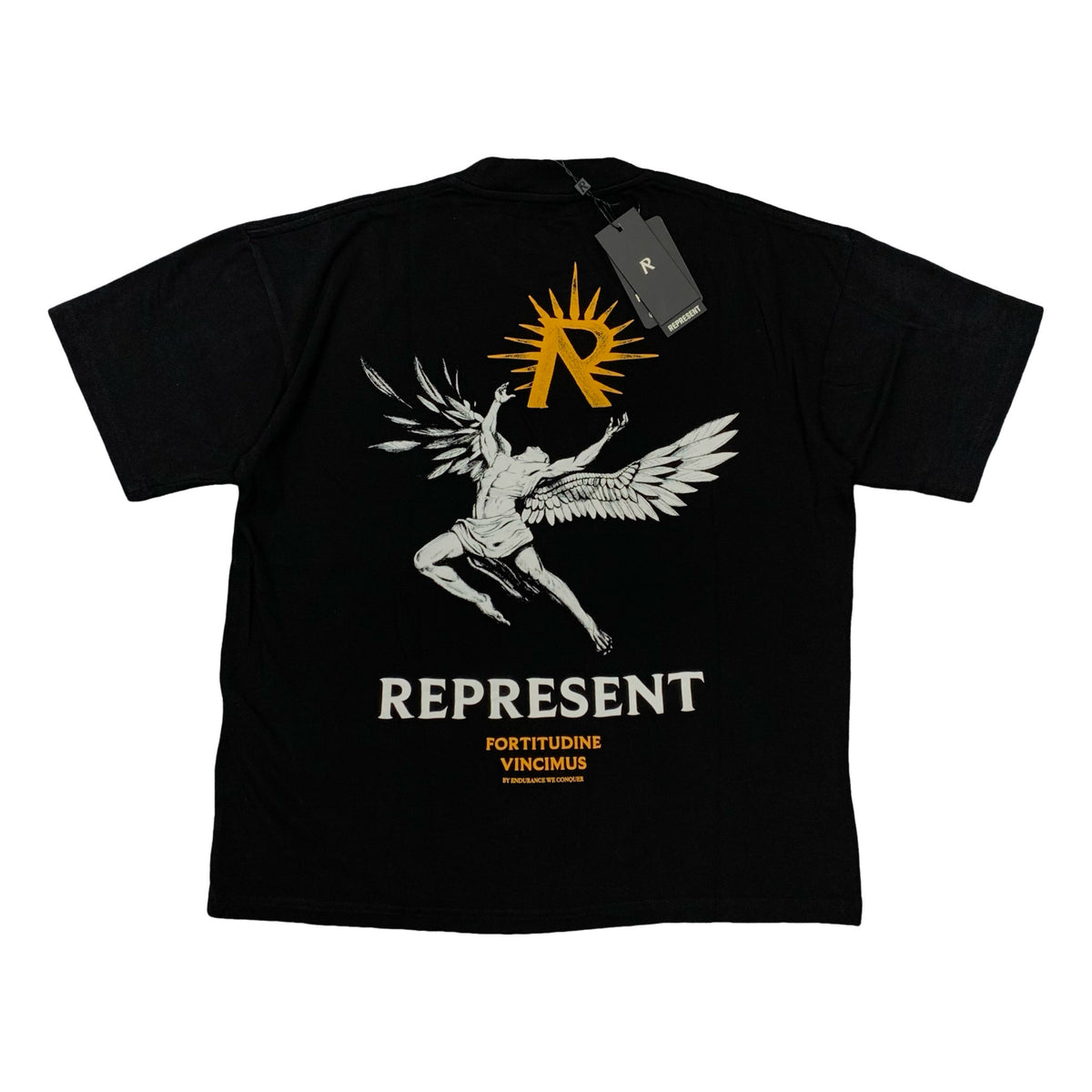 Represent XS Tee Icarus Jet Black T-Shirt