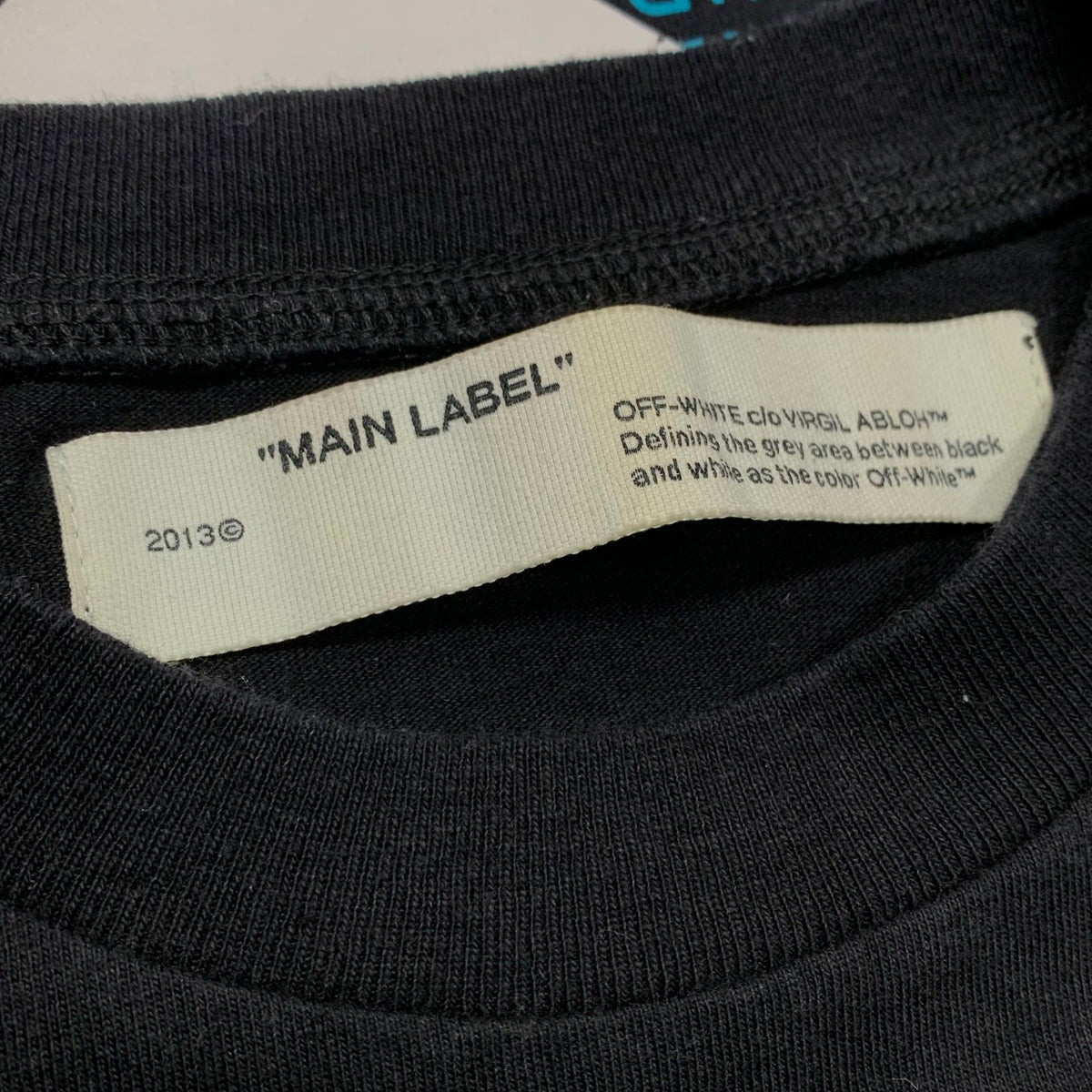 Off White XS Tee Dripping Arrows Black T-Shirt Virgil Abloh