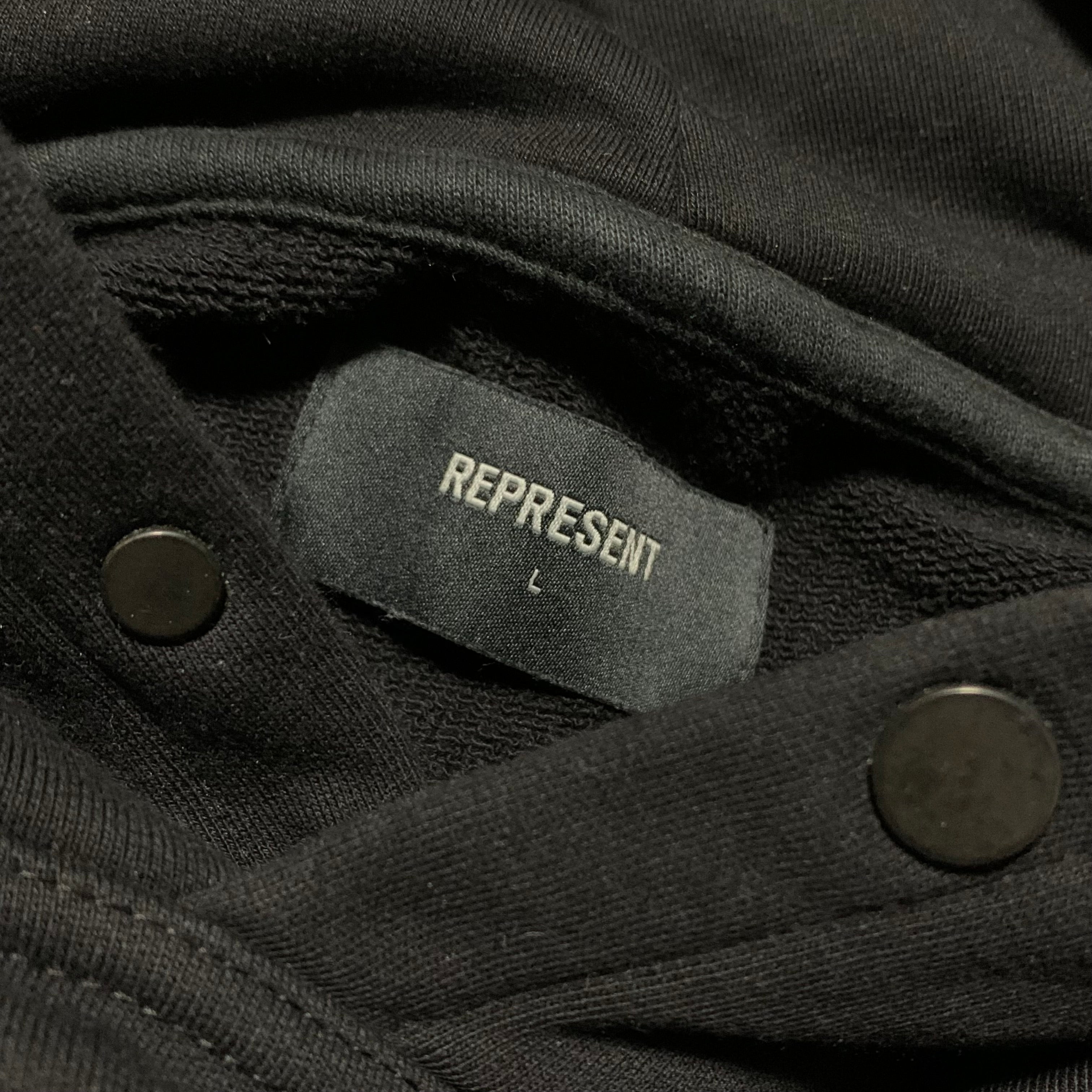 Represent Large Battle Archive Graphic Black Hoodie
