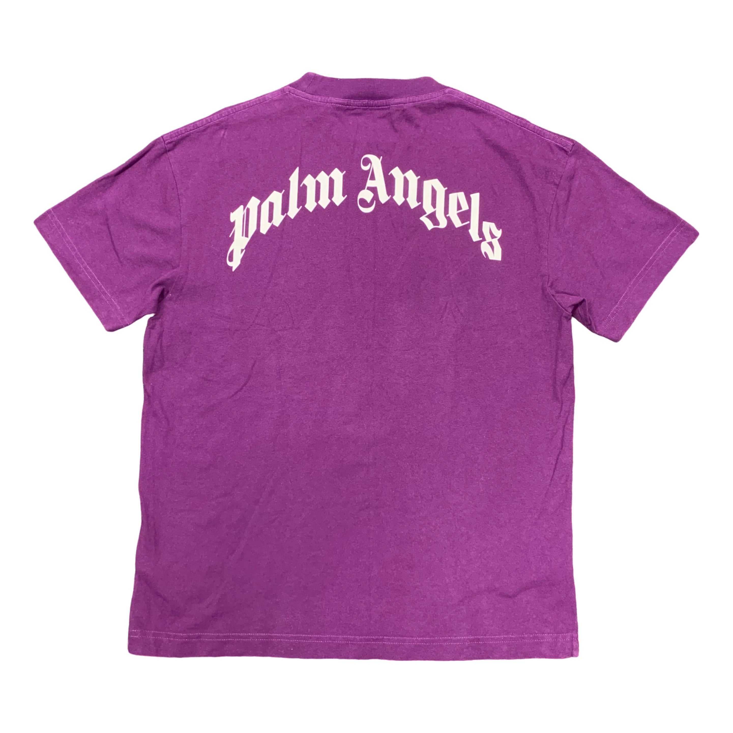 Palm Angels Medium Tee Bear Classic Purple T-Shirt